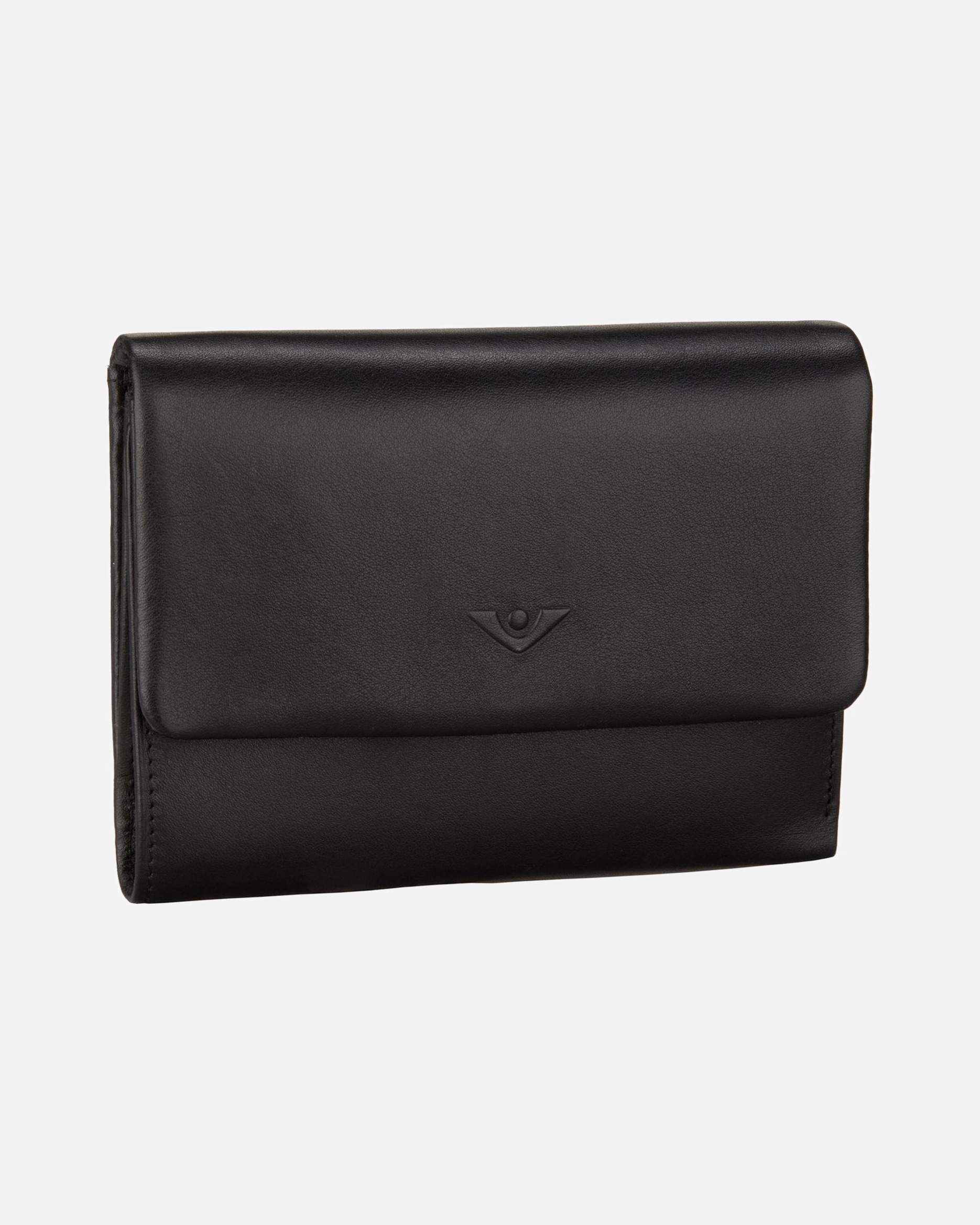 Portemonnaie für Weiblich Voi Soft Damengeldbörse schwarz