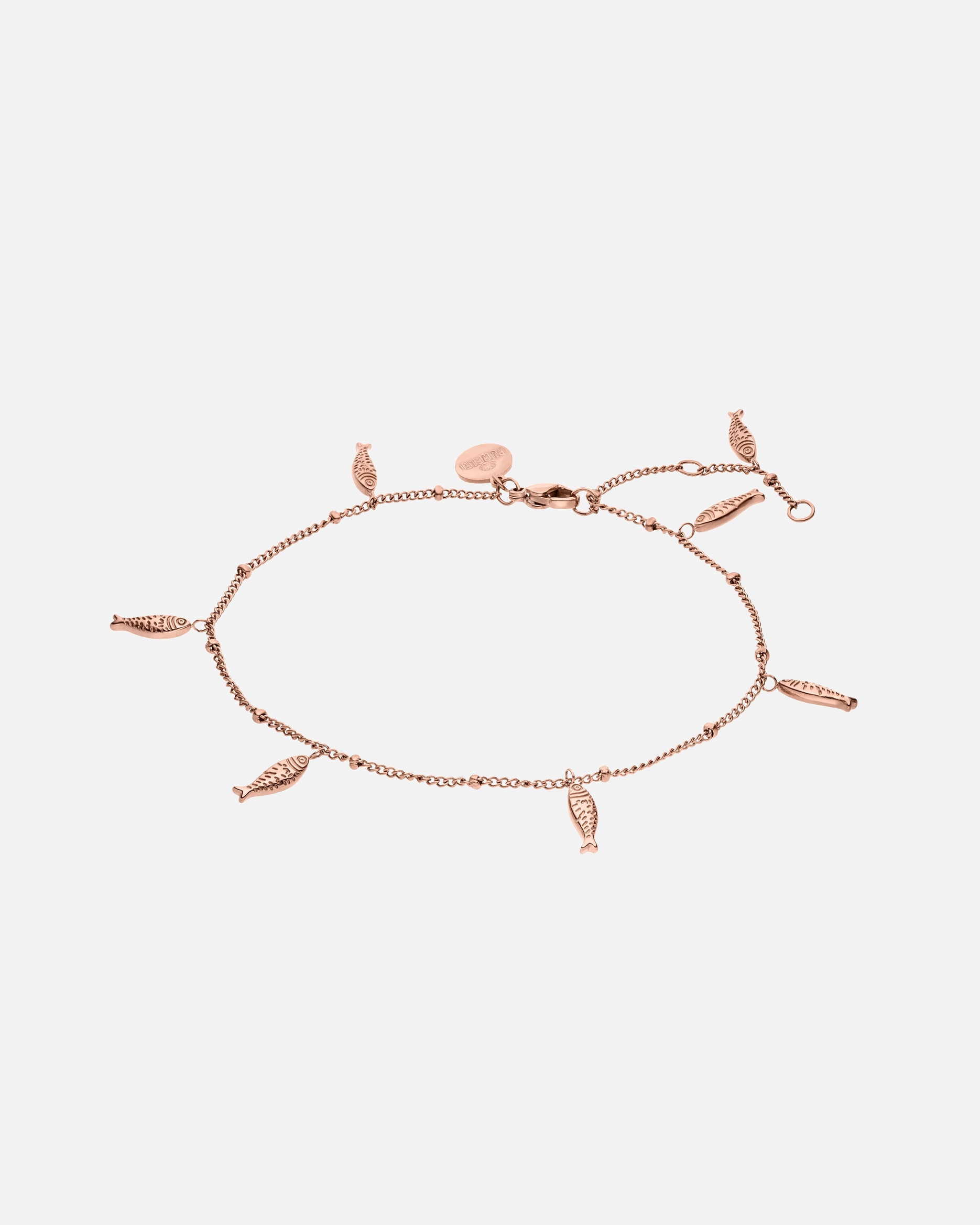 Bracelet for UnisexePureleiBlue Lagoon Bracelet 100% acier inoxydableOr
