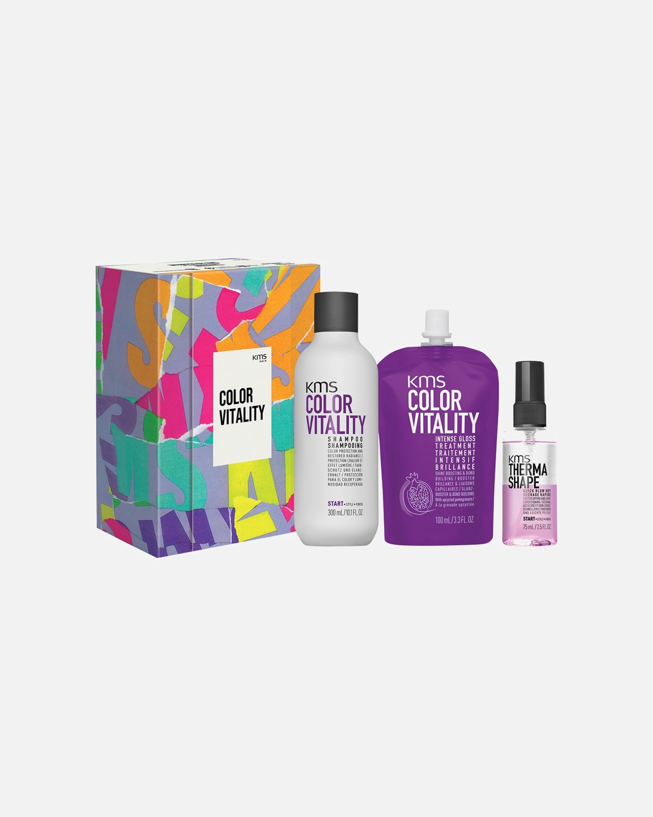 Haarpflegeset für Unisex KMS Geschenkset 1 Stück