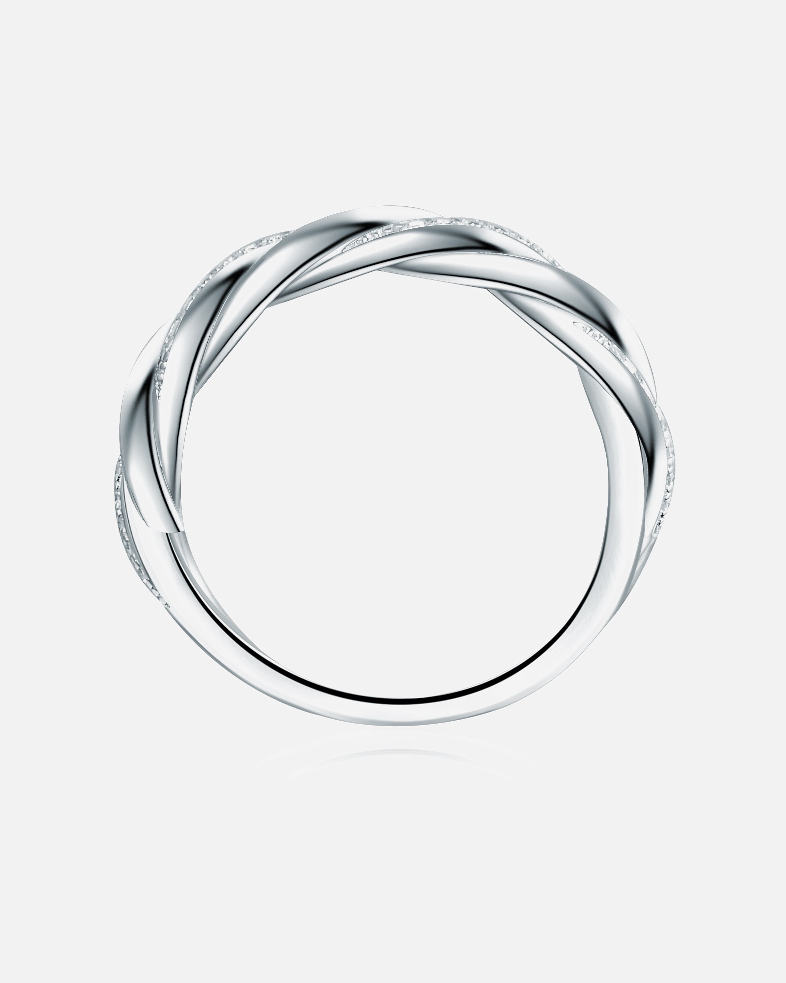 Bague for FemmeTrilaniBague en argent Argent sterling Oxyde de zirconium (CZ) en Argent58