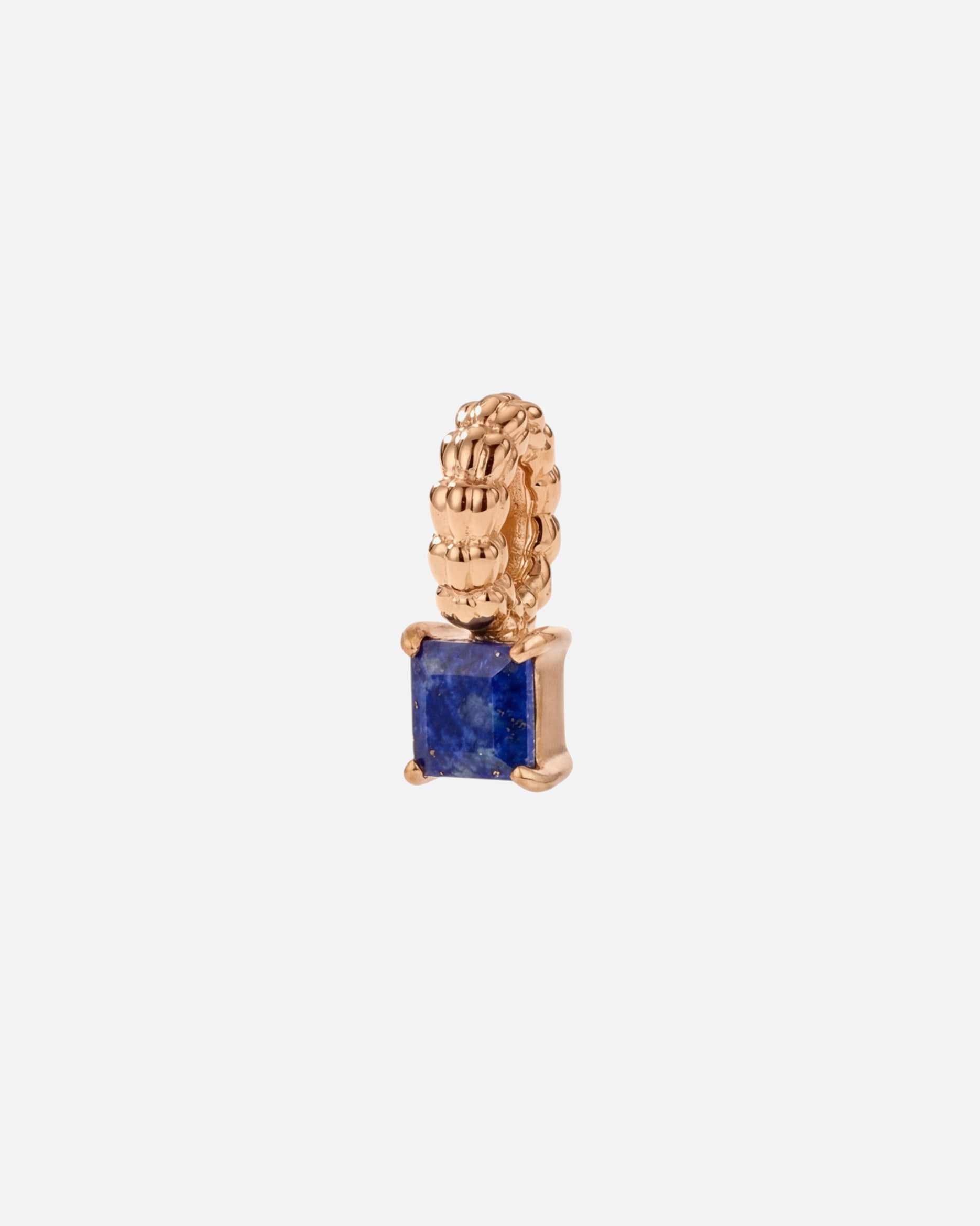 Schmuckanhänger für Unisex Purelei LEI Geburtsstein September Lapislazuli Charm 100% Edelstahl Rosegold