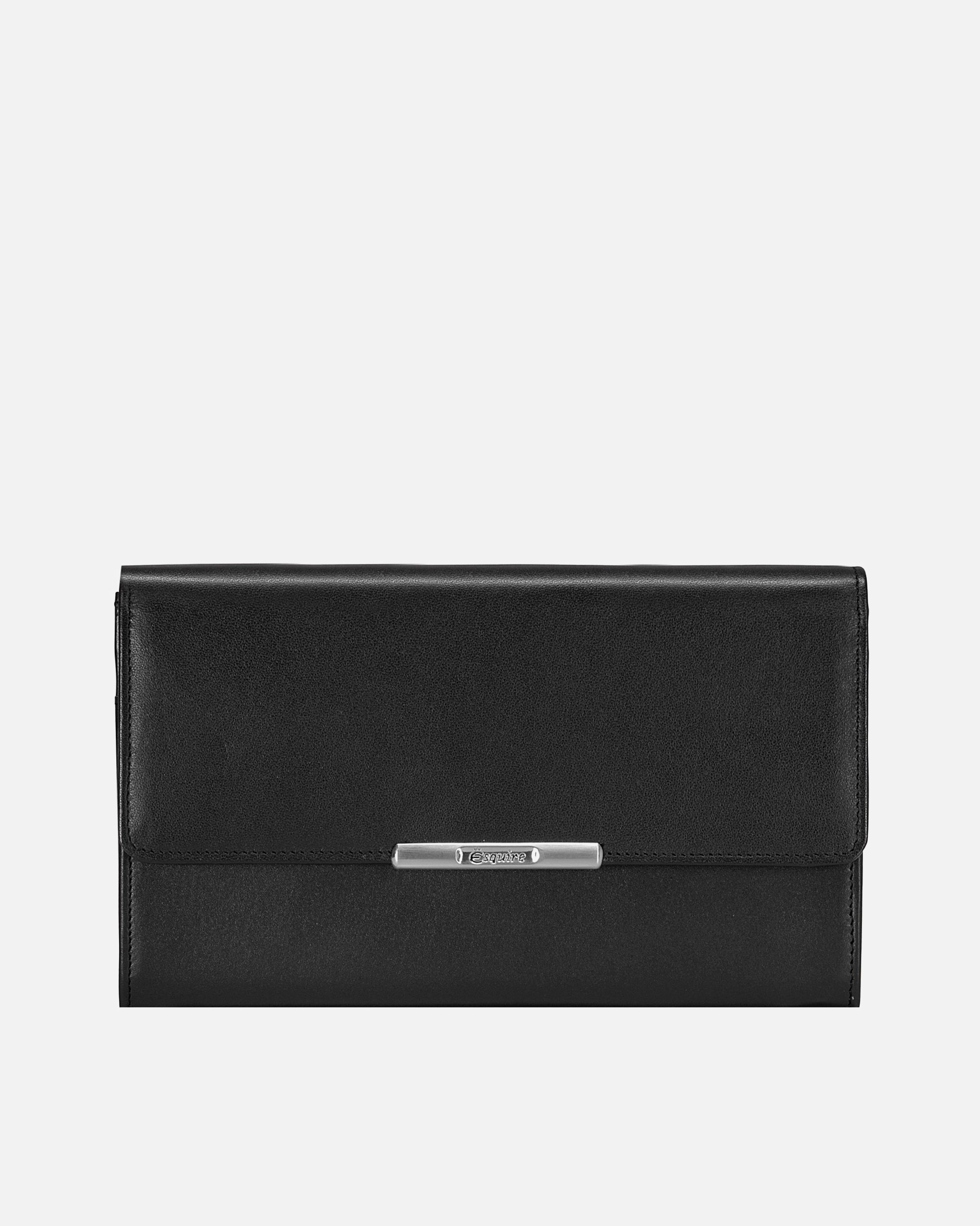 Portemonnaie für Weiblich Esquire Helena Damengeldbörse schwarz