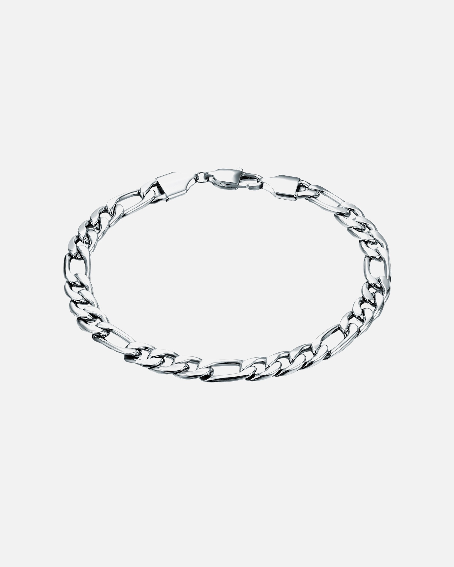 Bracelet for HommeBracelet en acier inoxydable Acier inoxydable en Argent23 cm