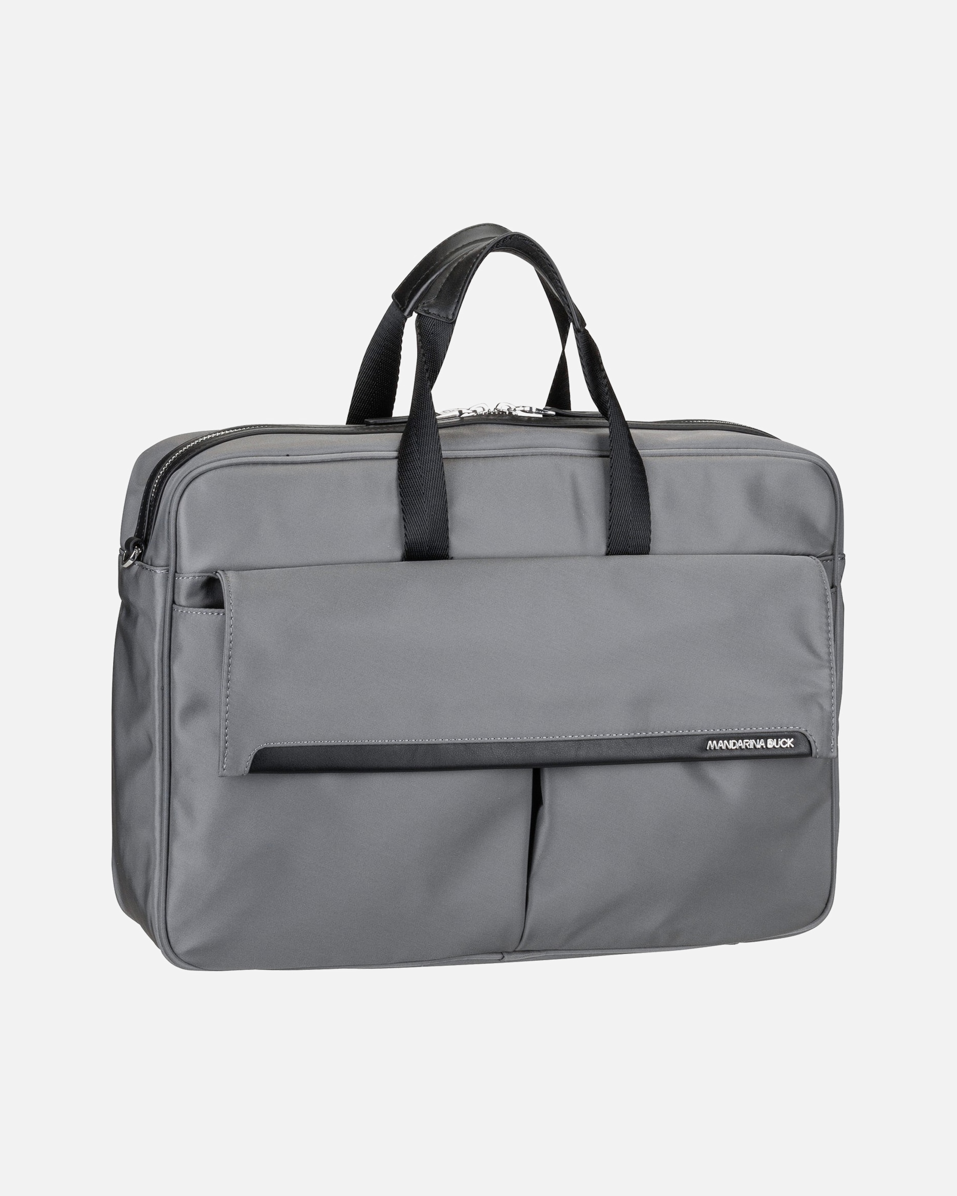 Laptoptasche für Unisex Mandarina Duck Hunter Urban Aktentasche 39 cm Laptopfach smoked pearl