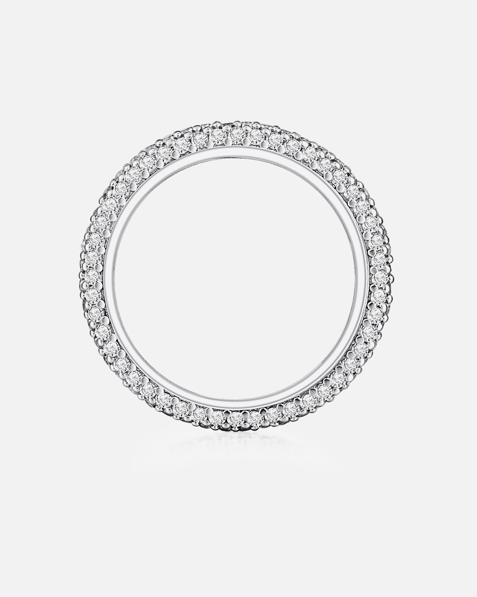 Bague for FemmeLulu & JaneBague tendance Laiton Oxyde de zirconium (CZ) en Argent58