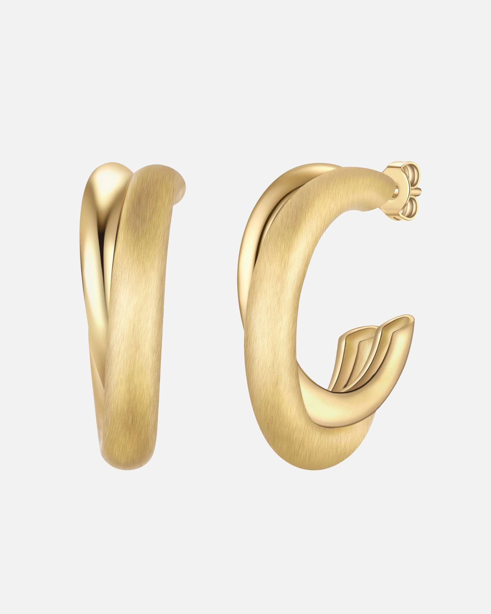 Créoles for FemmeYokoamiiCréoles en laiton doré22,7 mm