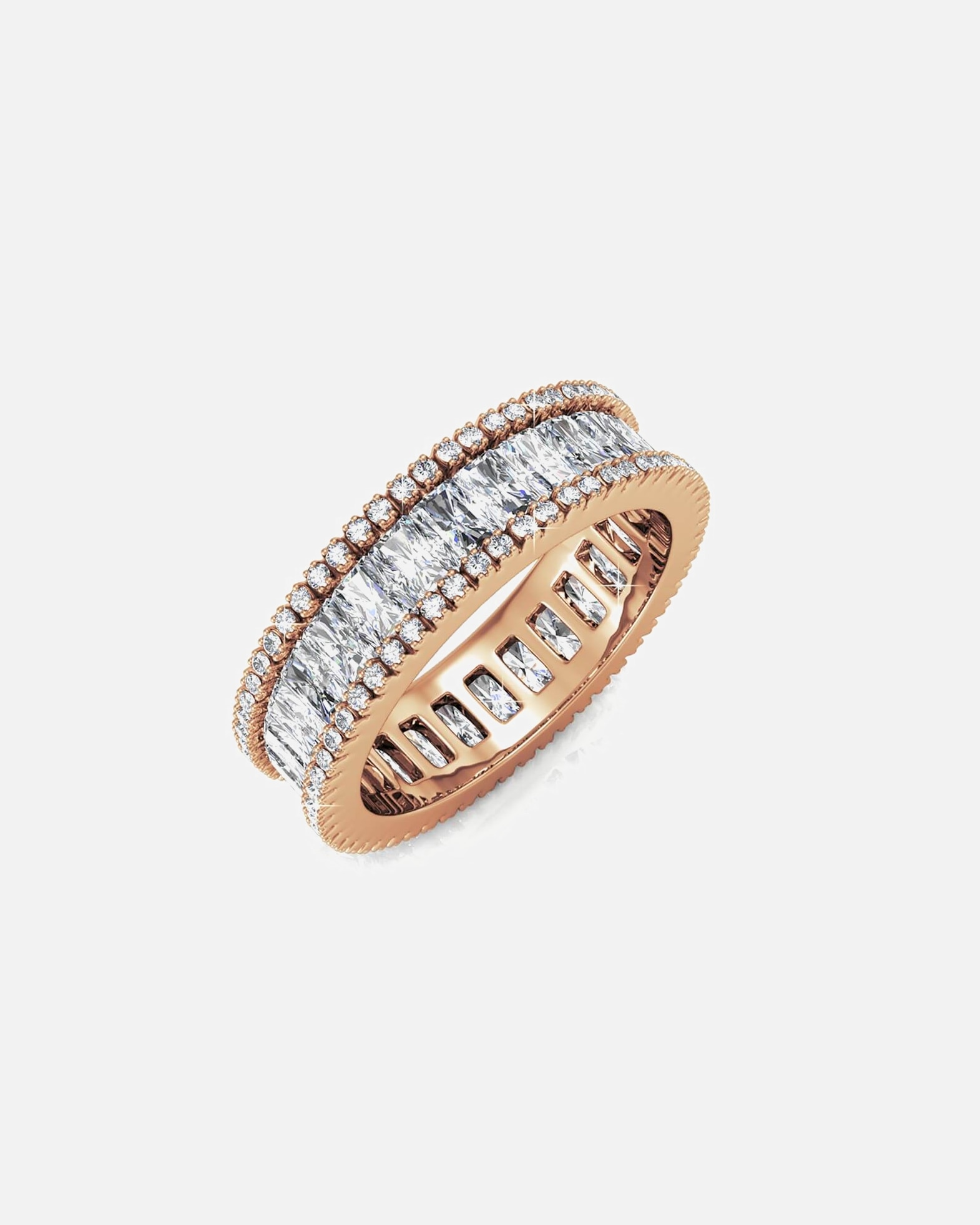 Ring für Weiblich MYC-Paris Glamour-Verschlussring Roségold - 52