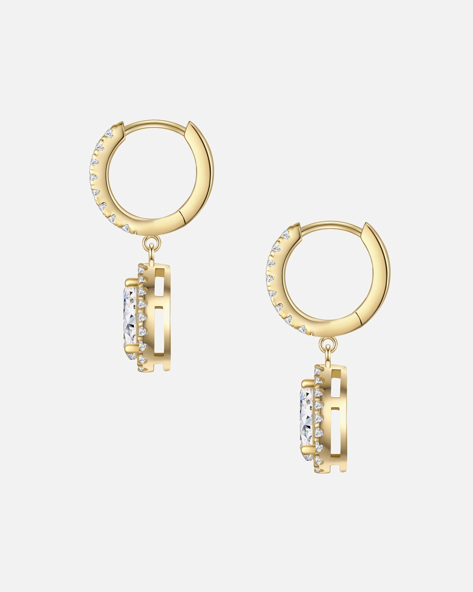 Créoles for FemmeGlanzstücke MünchenBoucles d´oreilles en Argent sterling en Or jaune26,5 mm