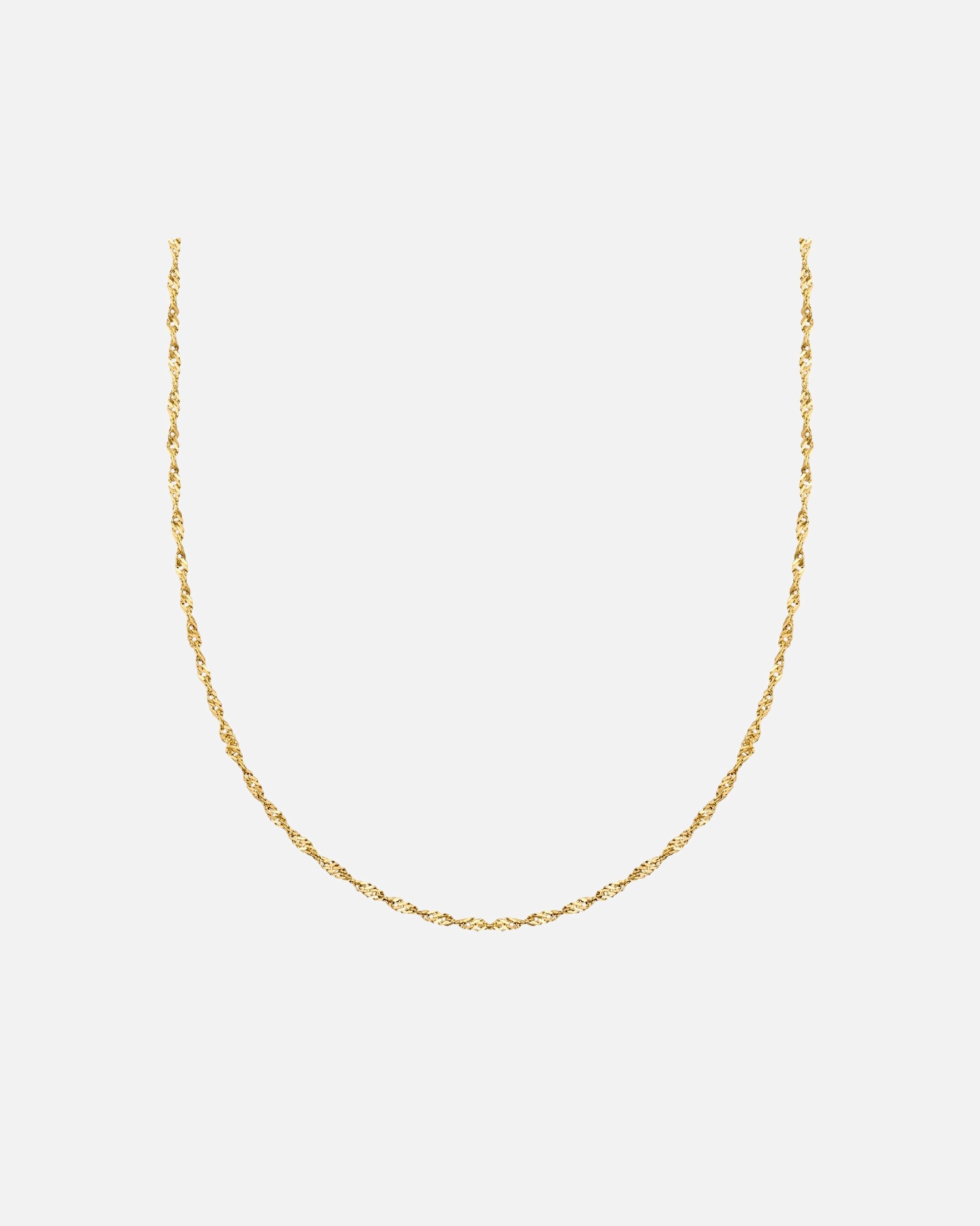 Collier for FemmeChaîne en Acier inoxydable en Or jaune40,0 cm Basiskette + 5,0 cm Verlängerung