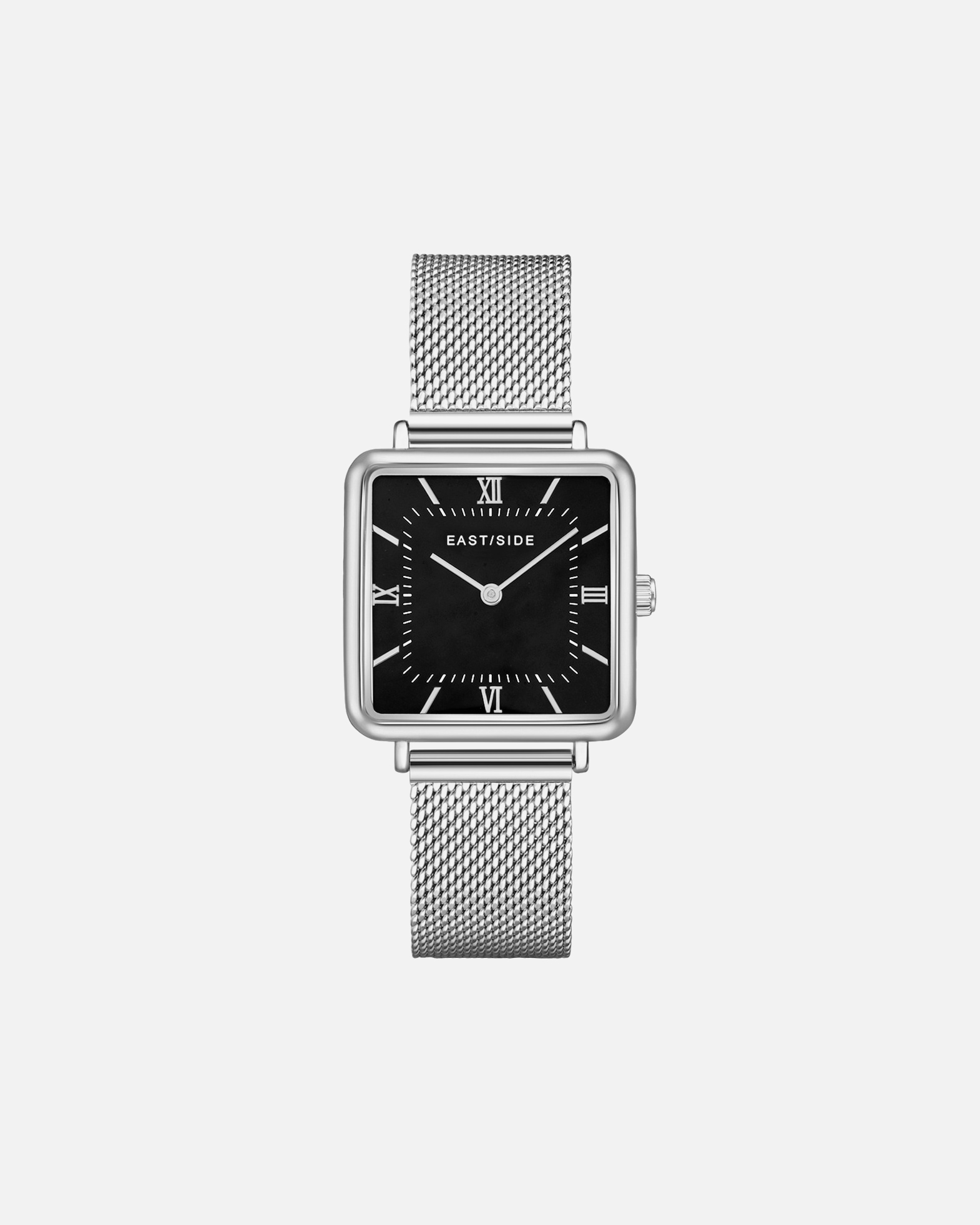 Uhr für Weiblich EASTSIDE Quarzuhr Grand in Silber Edelstahl in Silber 40,0 mm