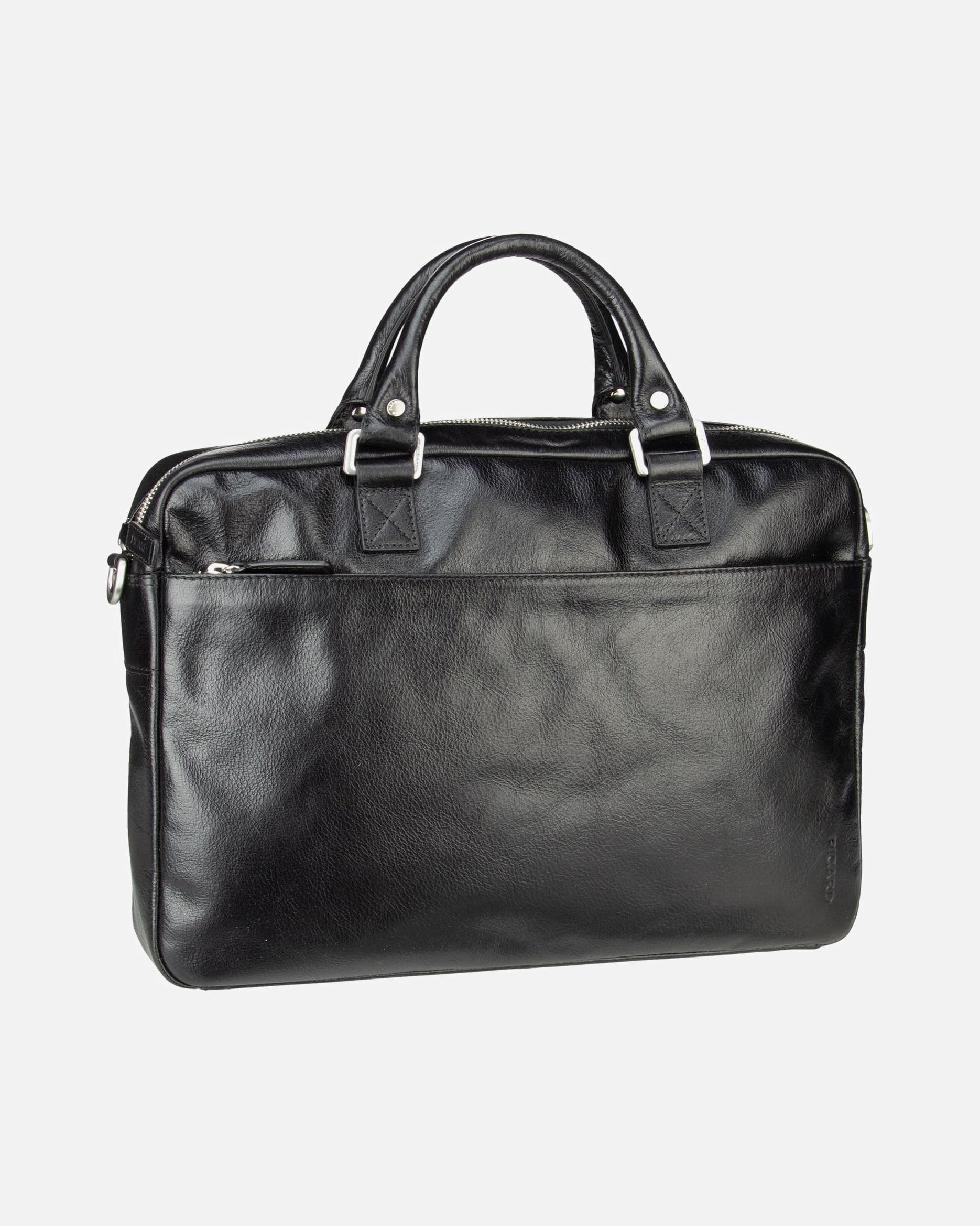 Sac pour ordinateur portable for HommePicardBuddy Porte-documents en cuir 39 cm Compartiment pour ordinateur portableschwarz