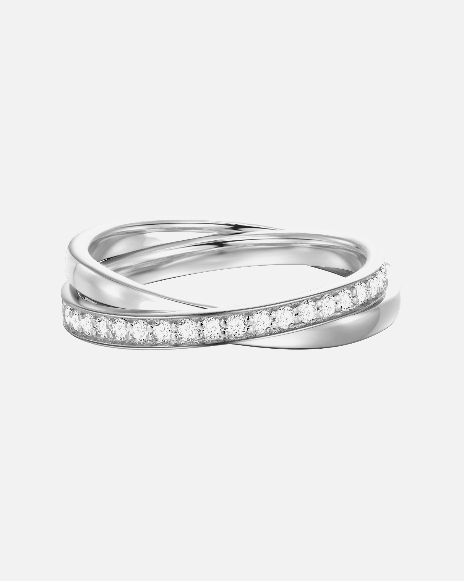 Bague for FemmeBague en argent Argent sterling Oxyde de zirconium (CZ) en Argent56