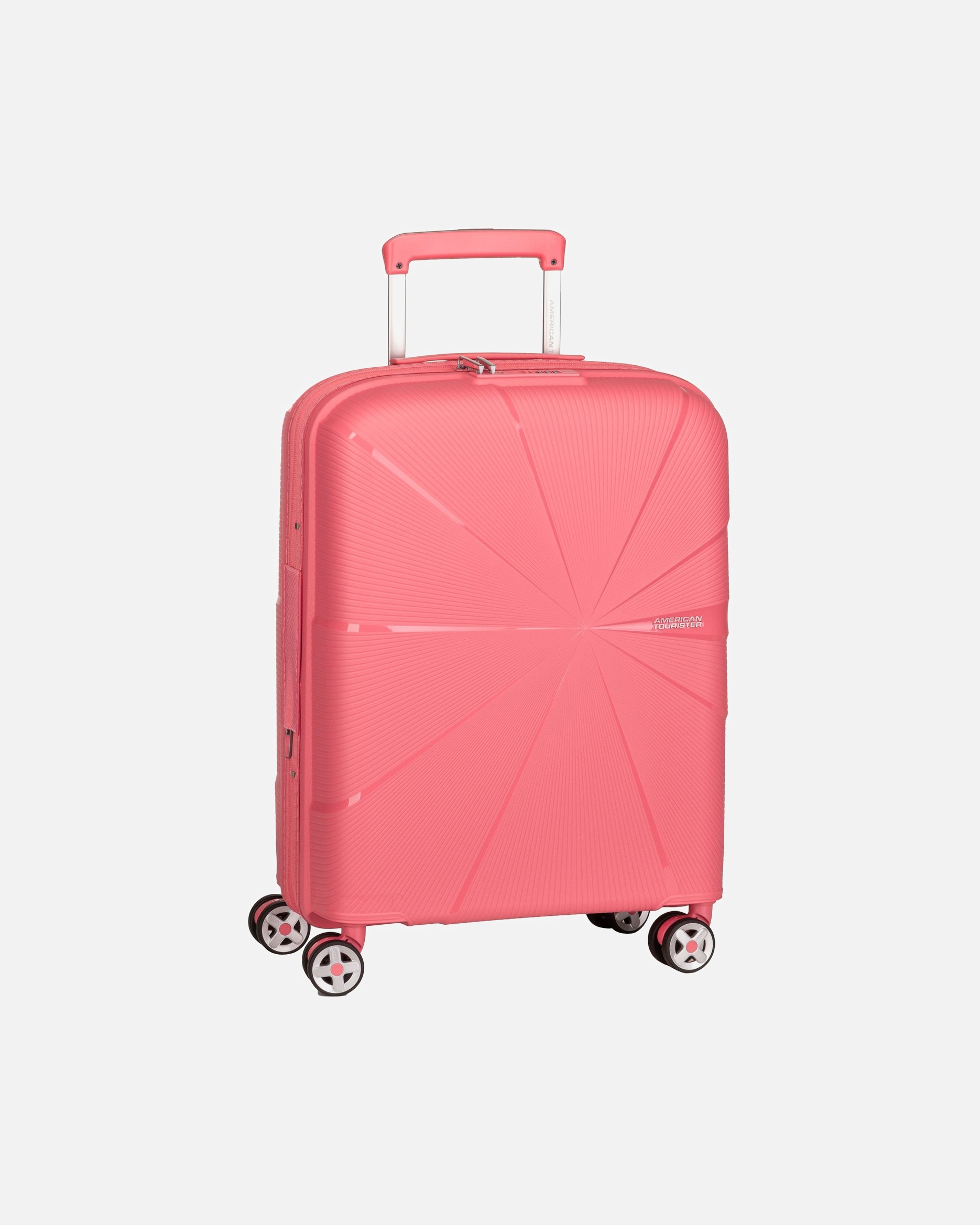 Koffer für Unisex American Tourister Starvibe 4 Rollen Kabinentrolley 55 cm sun kissed coral