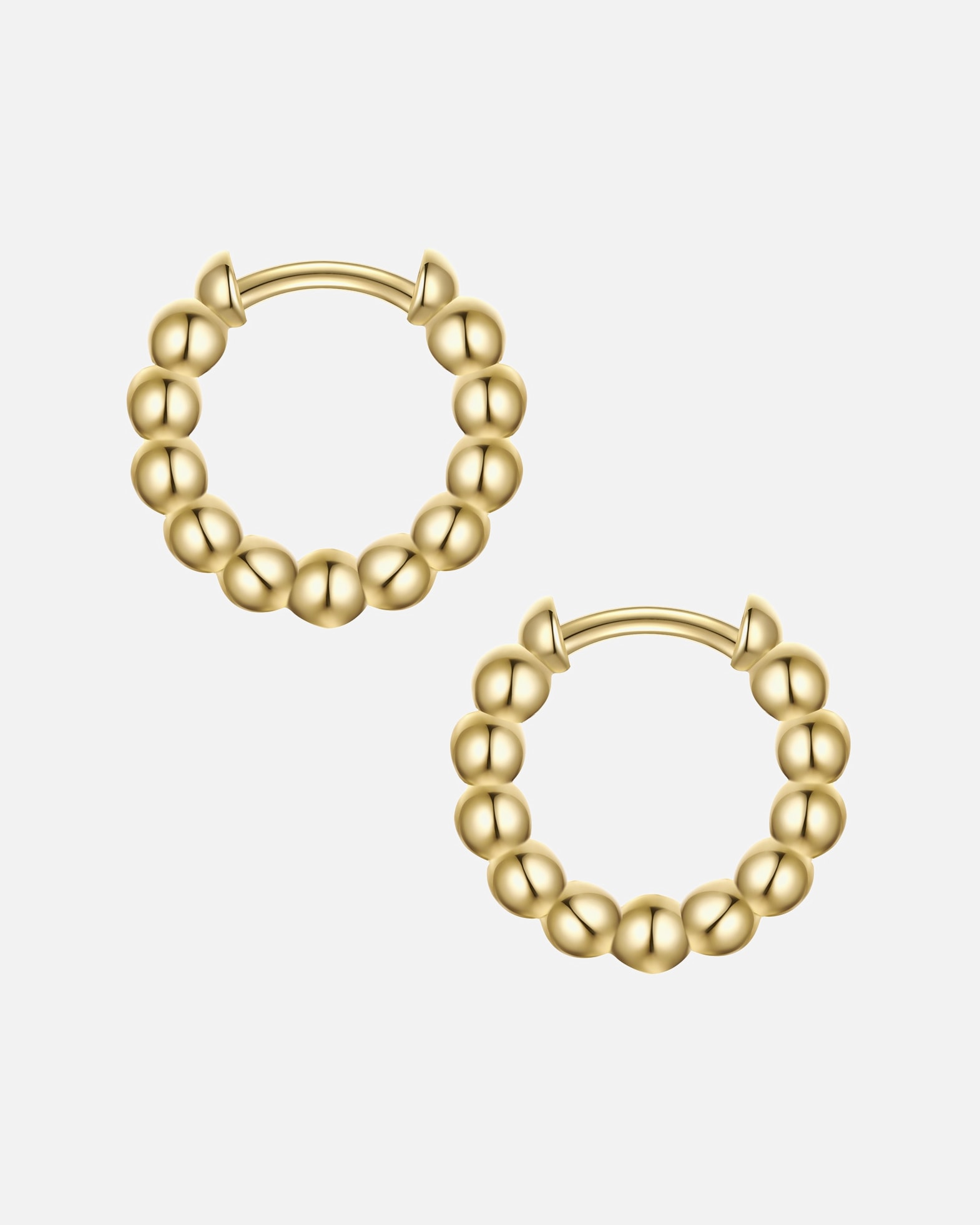 Créoles for FemmeRafaela DonataBoucles d´oreilles en Argent sterling en Or jaune14,1 mm