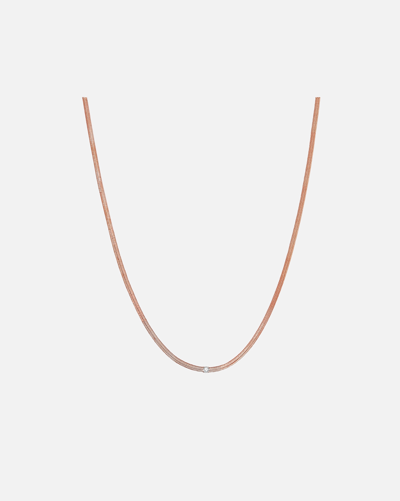 Collier for FemmeGlanzstücke MünchenCollier en argent Argent sterling Oxyde de zirconium (CZ) en Or rose38,0 cm Basiskette + 5,0 cm Verlängerung