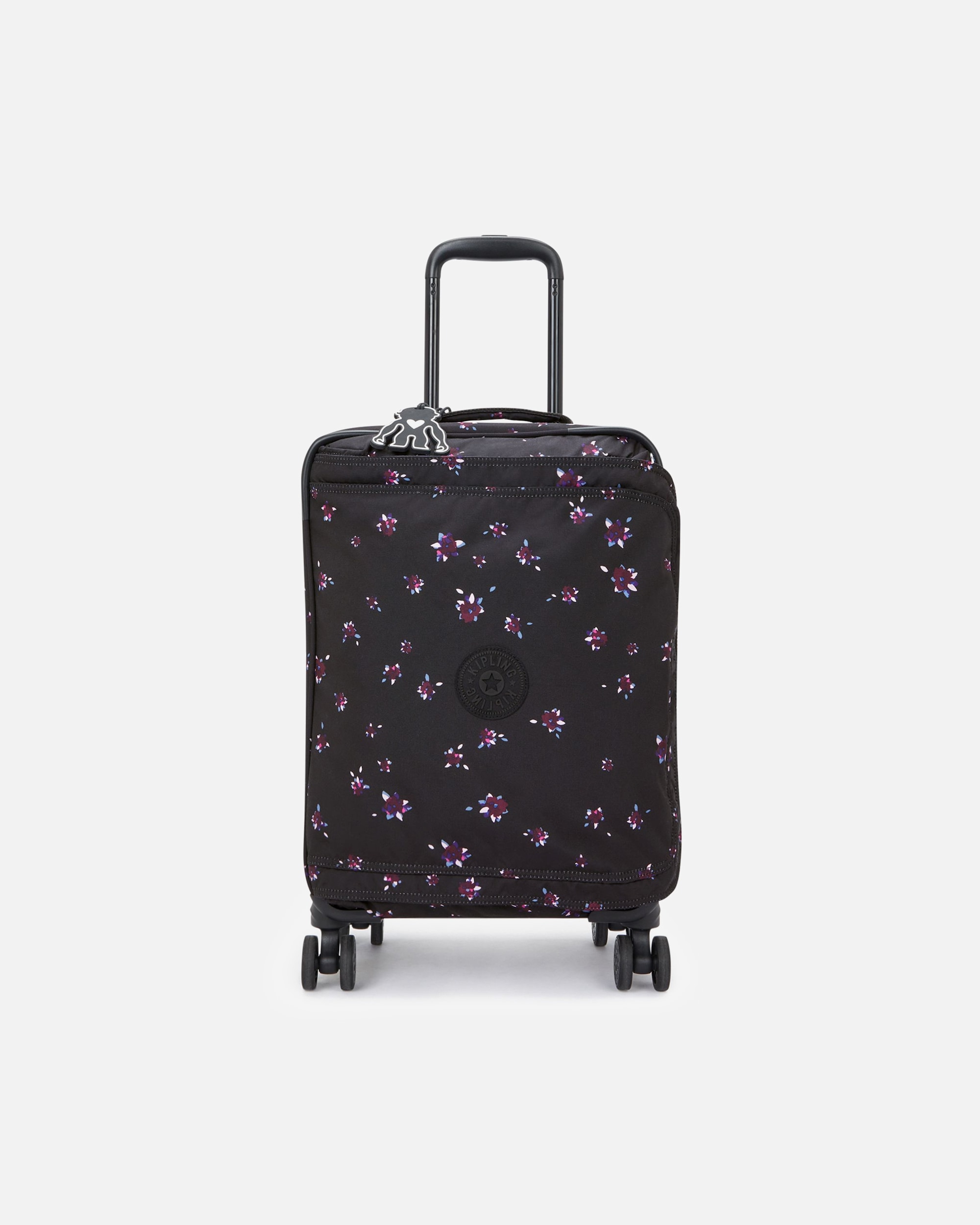 Handgepäckkoffer für Männlich Kipling Basic Prt Spontaneous 4 Rollen Kabinentrolley S 53 cm night flower