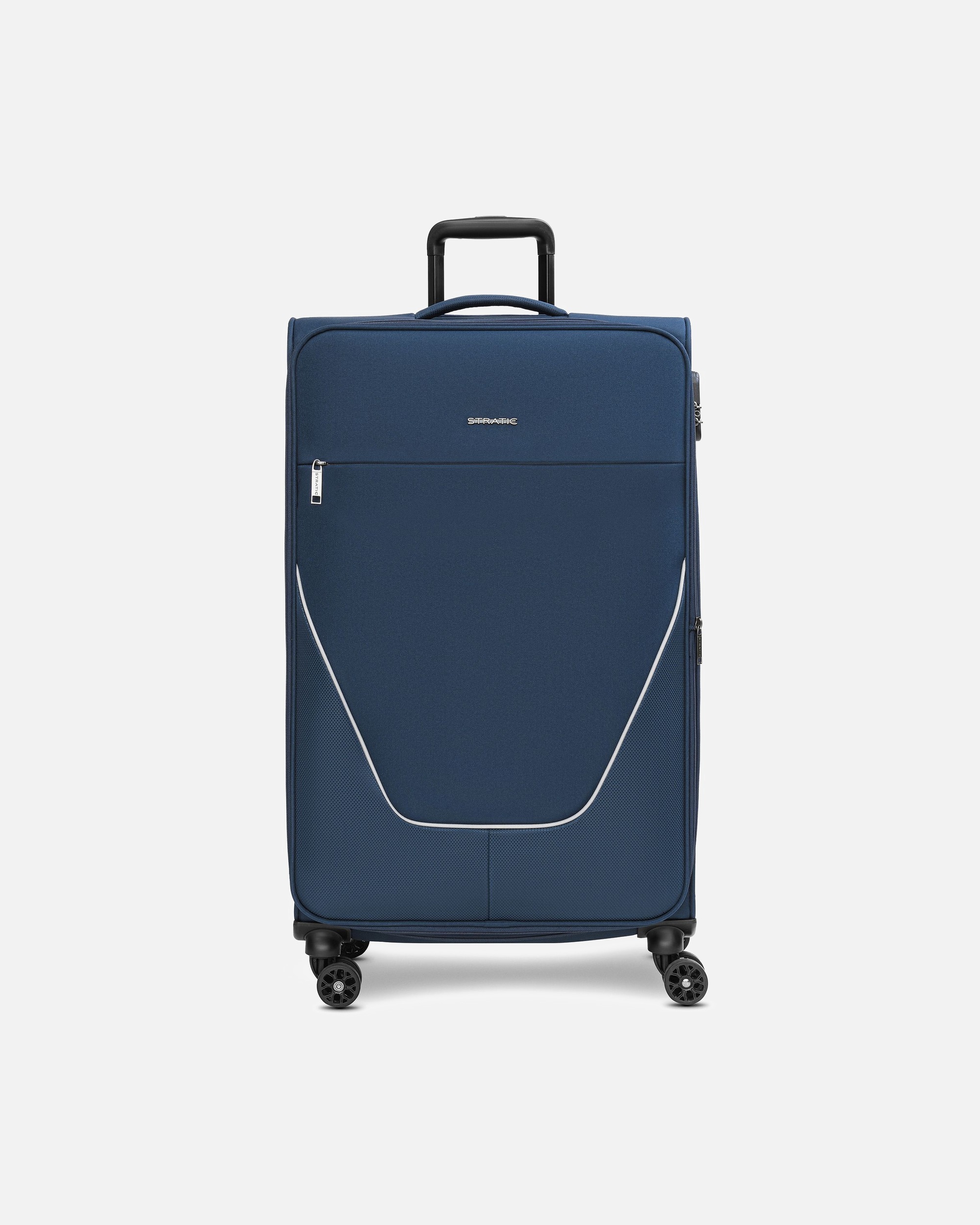 Valise trolley for HommeStratictaska Trolley à 4 roulettes L 76 cm avec soufflet d'extensionnavy
