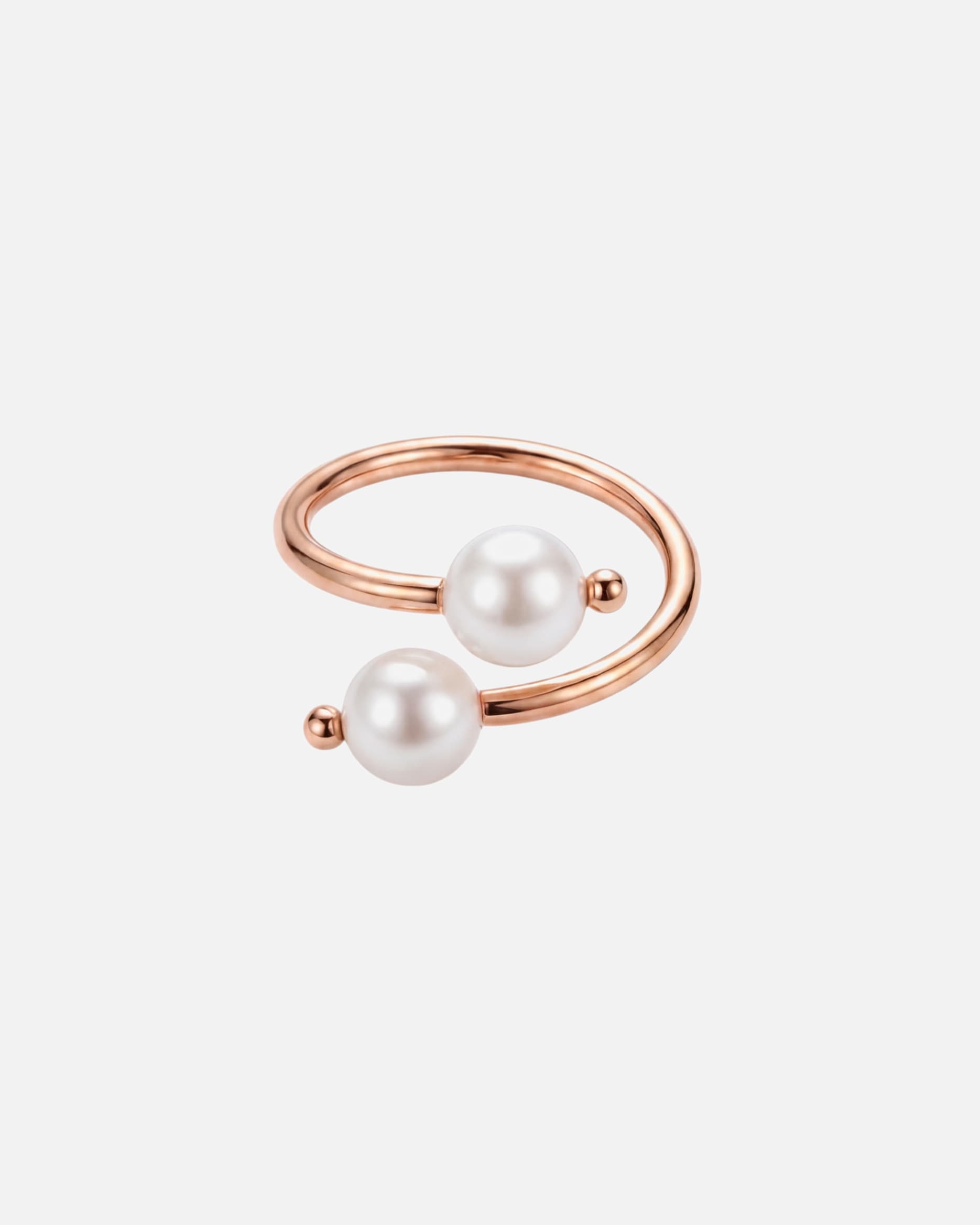 Bague for UnisexePureleiPearl Muse Anneau 100% acier inoxydablePearl Muse Anneau 100% acier inoxydable