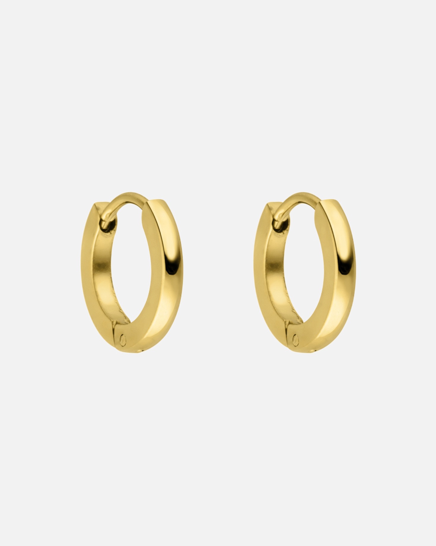 Ohrringe für Weiblich Purelei Ike Creolen 100% Edelstahl Gold