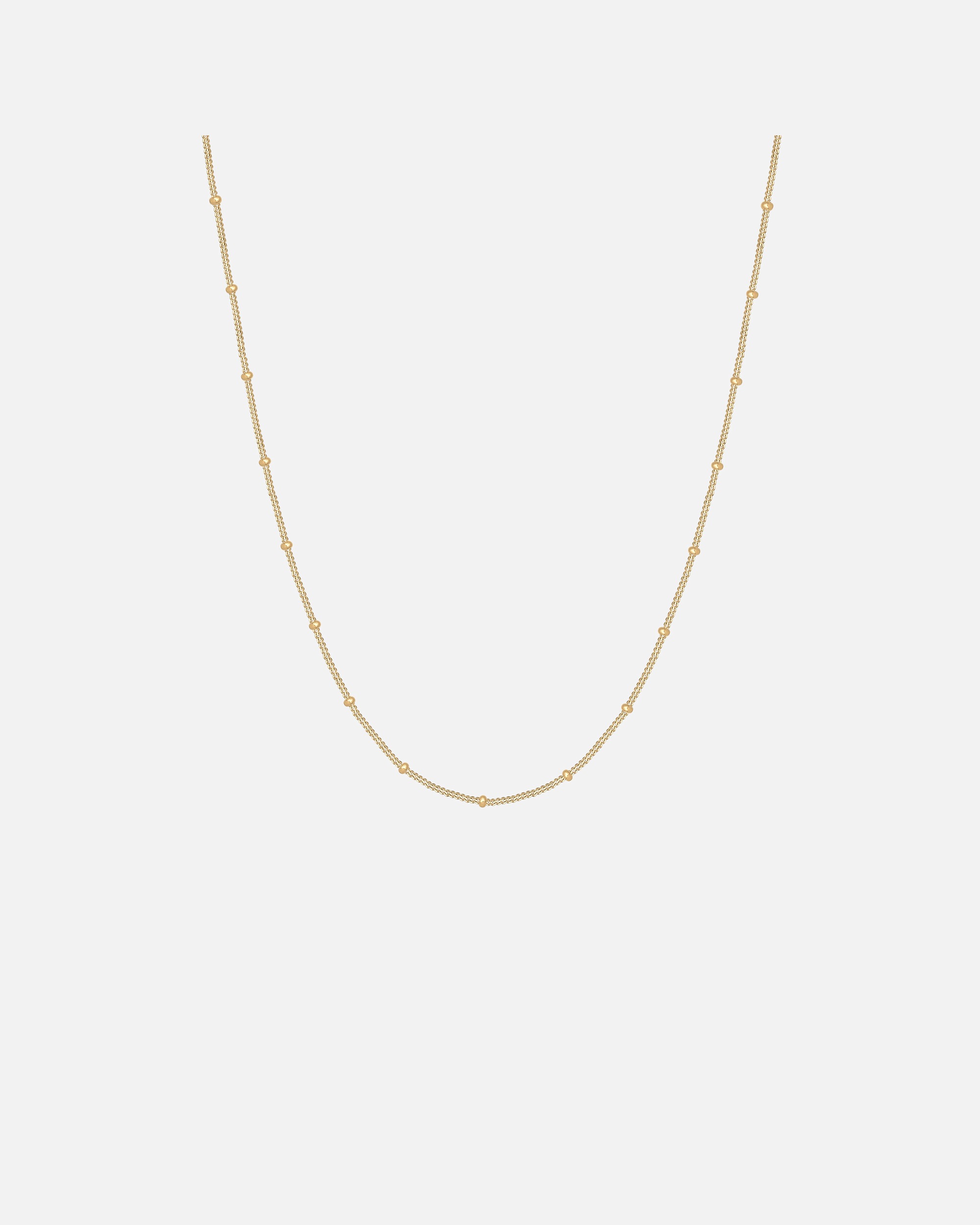 Halskette für Weiblich Elli Basic Panzerkette Kugeln Trend Fein 925 Silber 60