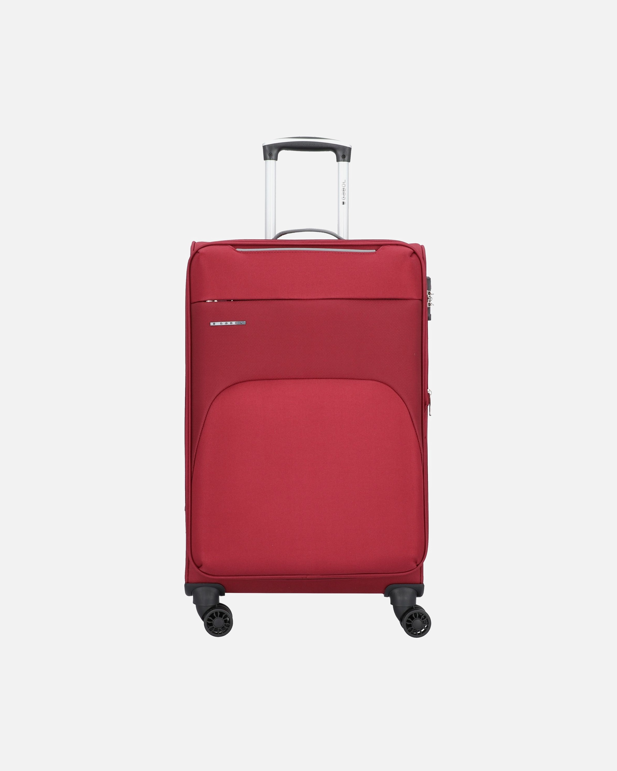 Trolley für Männlich Gabol Zambia 4-Rollen Trolley 69 cm bordeaux