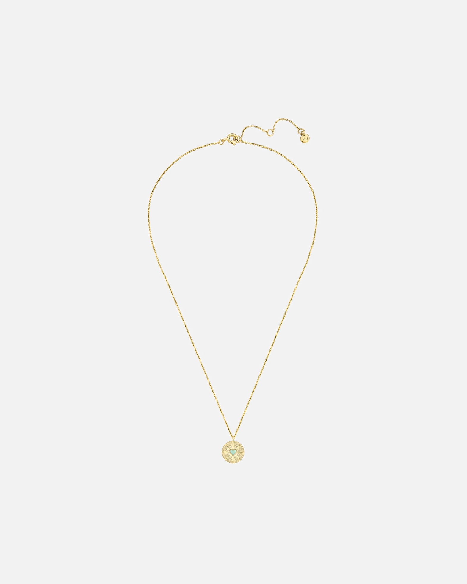 Collier for FemmeGlanzstücke MünchenChaîne Coeur en Argent sterling en Or jaune40,0 cm Basiskette + 5,0 cm Verlängerung