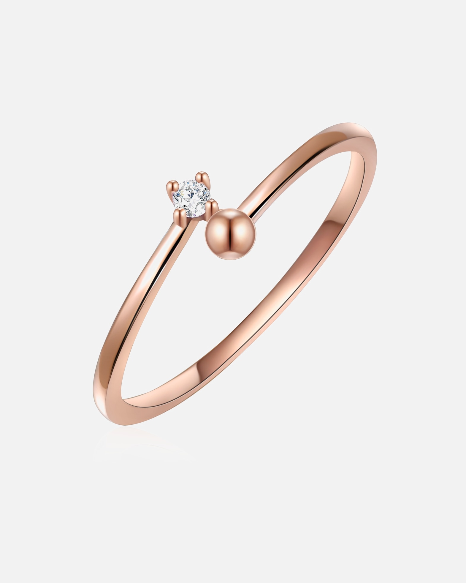 Bague for FemmeGlanzstücke MünchenBague en argent Argent sterling Topaze en Or rose50