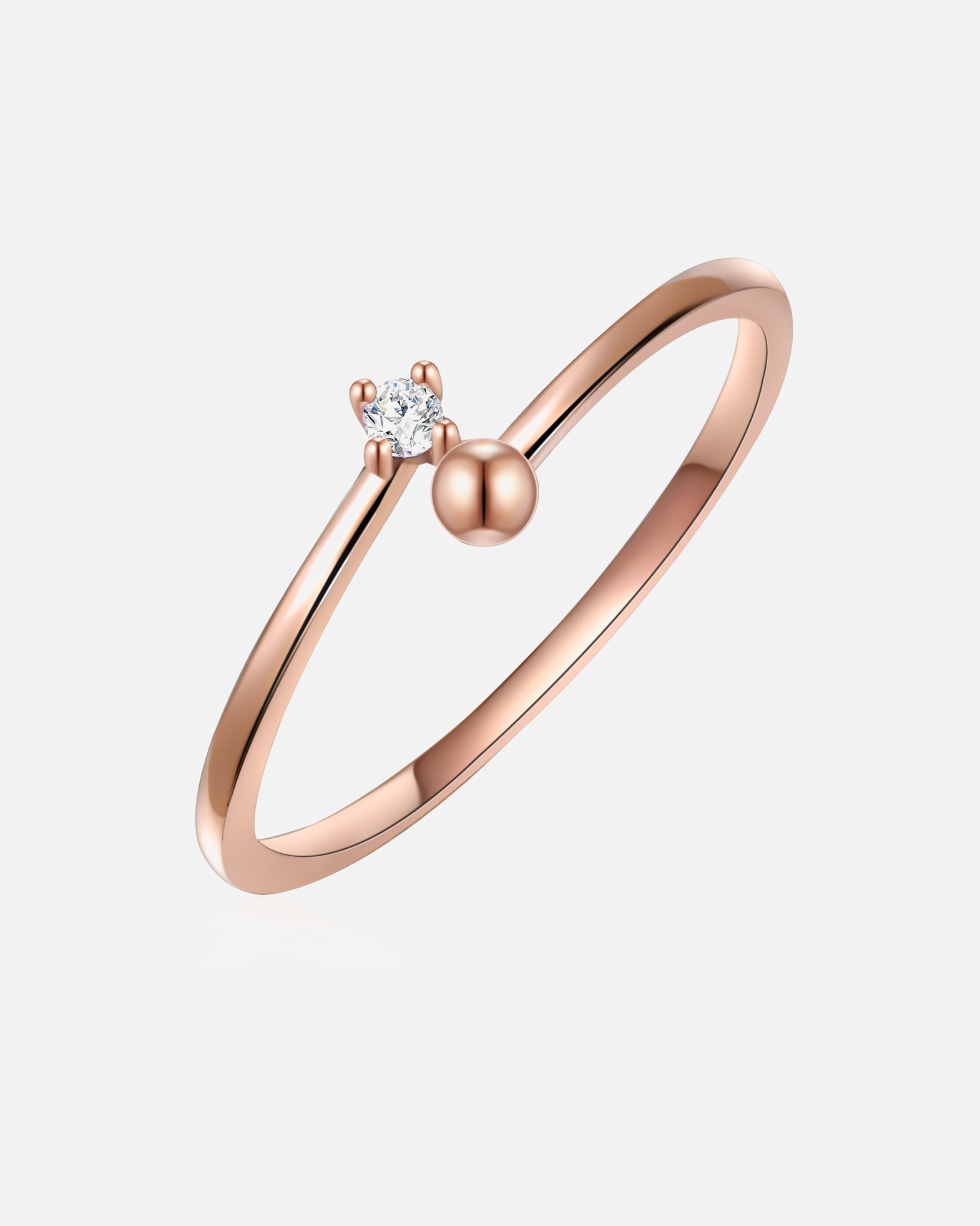 Bague for FemmeGlanzstücke MünchenBague en argent Argent sterling Topaze en Or rose48