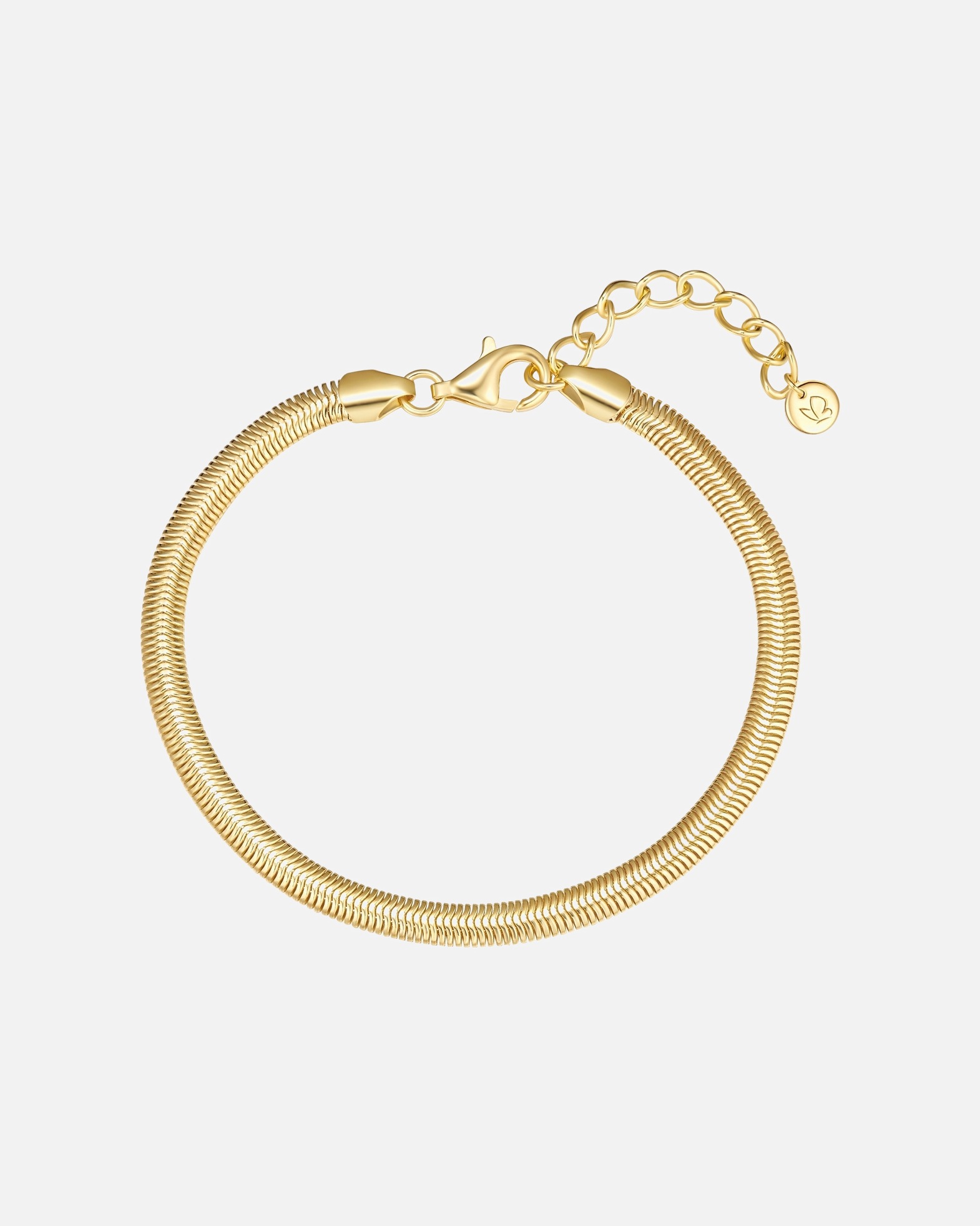 Bracelet for FemmeBracelet en argent sterling en or jaune17,0 cm Basislänge + 3,0 cm Verlängerung