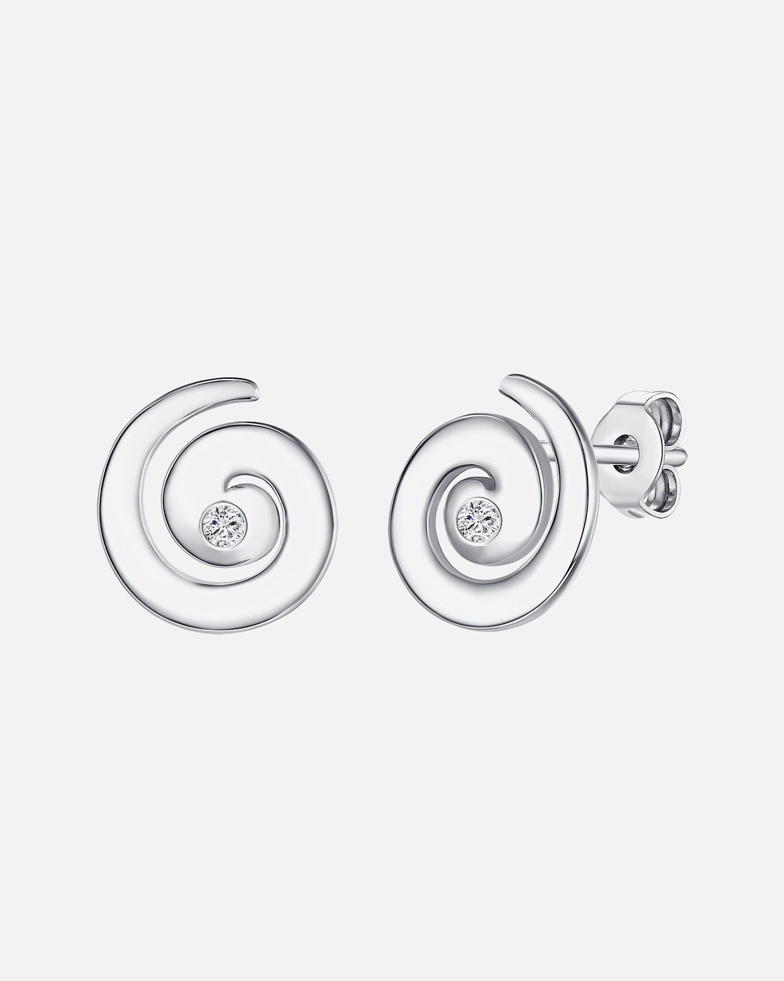 Boucle d'oreilles for FemmeLulu & JaneBoucles d´oreilles Argent sterling Diamant en Argent7,1 mm