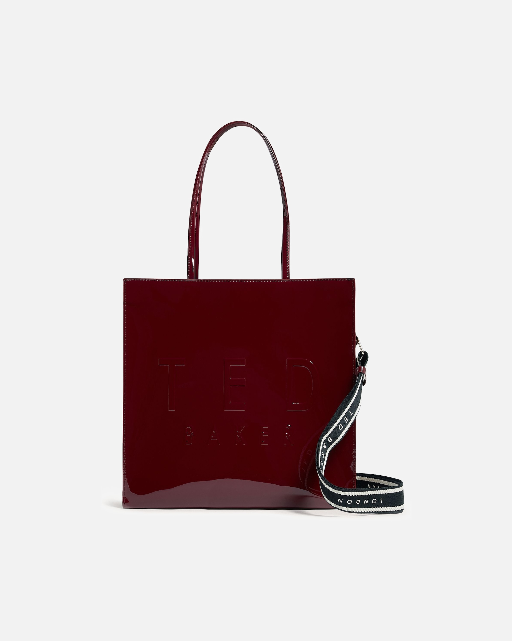 Tasche für Weiblich Ted Baker Iconny Schultertasche oxblood