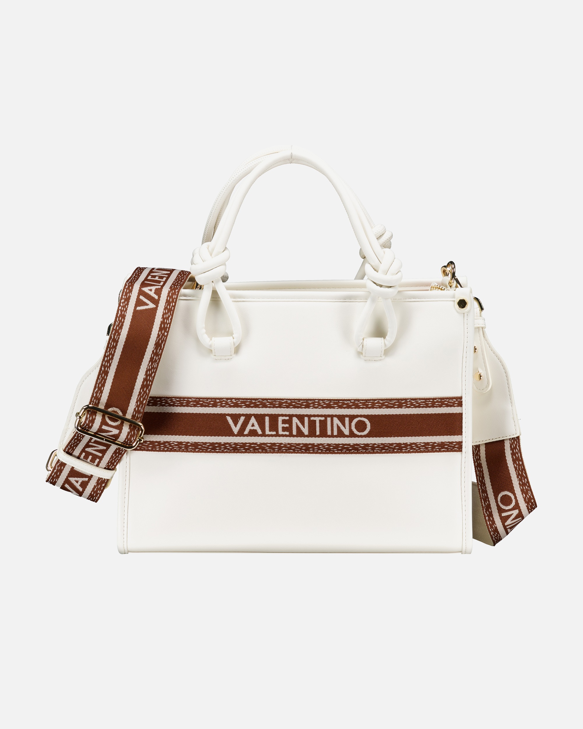 Handtasche für Weiblich Valentino by Mario Valentino Aella Henkeltasche bianco