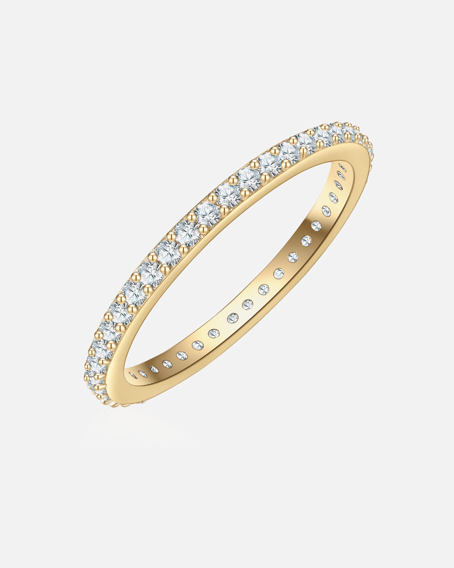 Ring für Weiblich Glanzstücke München Ring aus Sterling Silber in gelbgold 58