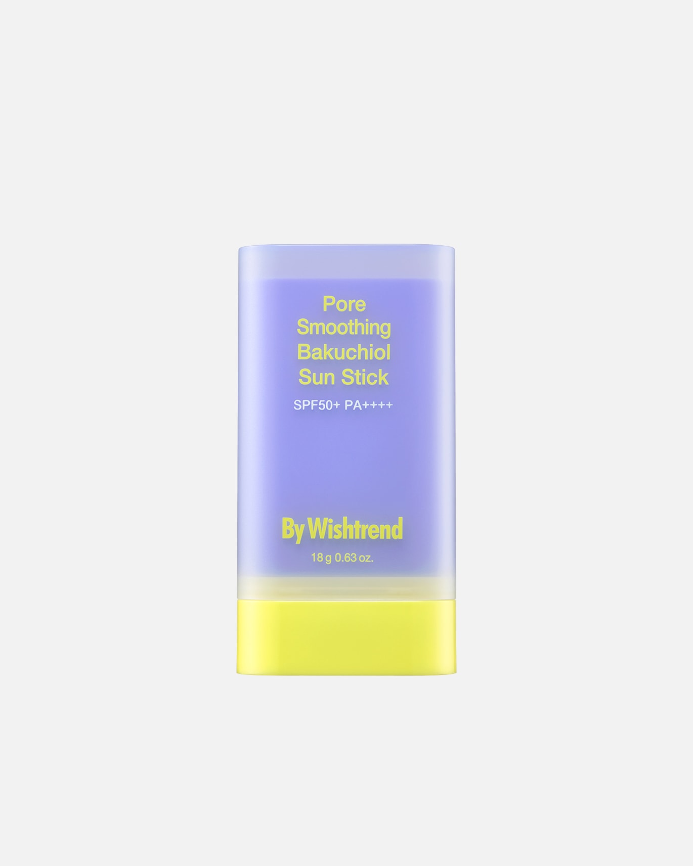 Sonnencreme Gesicht für Unisex By Wishtrend Pore Smoothing Bakuchiol Sun Stick SPF50+ PA++++ 18 g