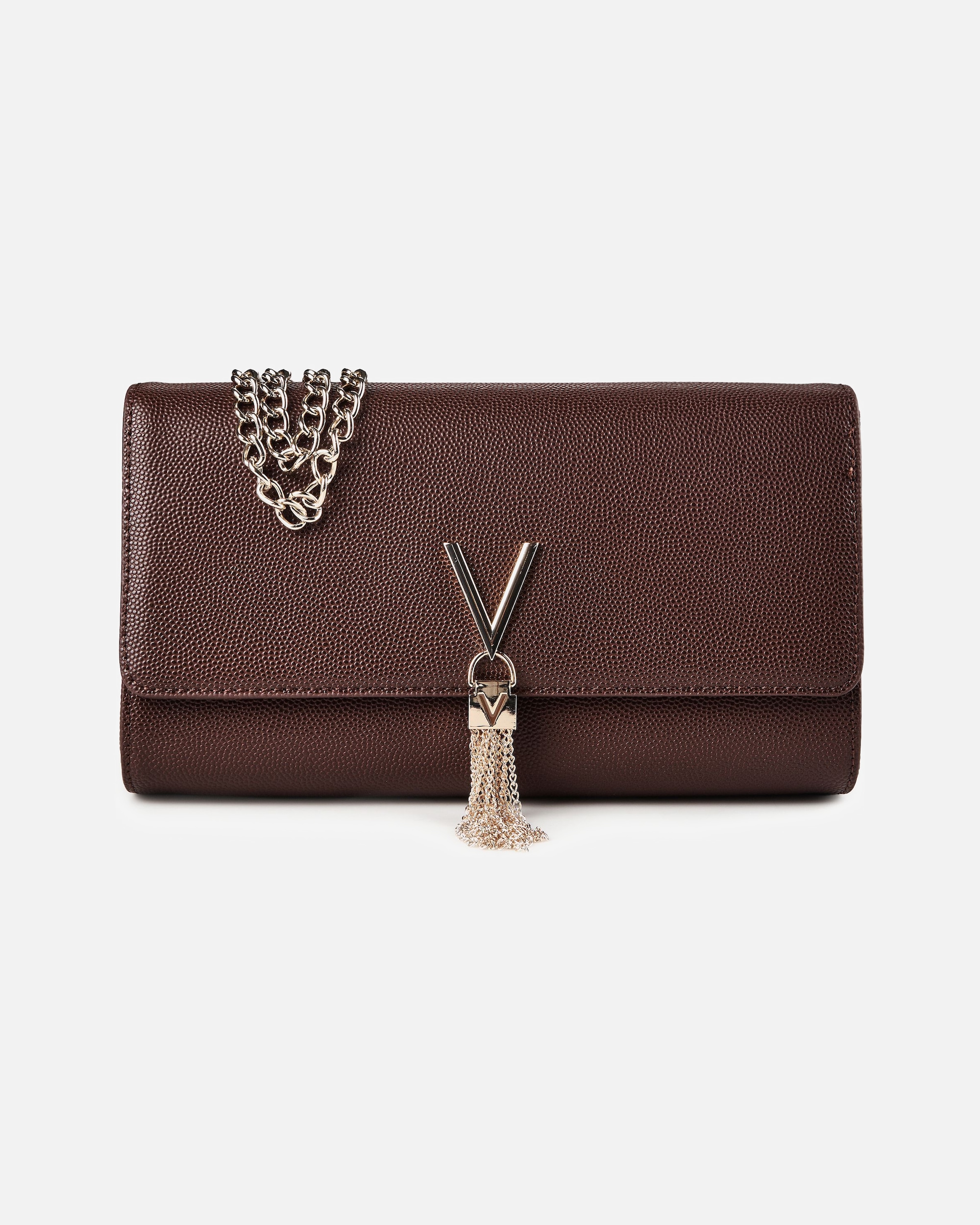 Tasche für Weiblich Valentino by Mario Valentino Divina Clutch moro