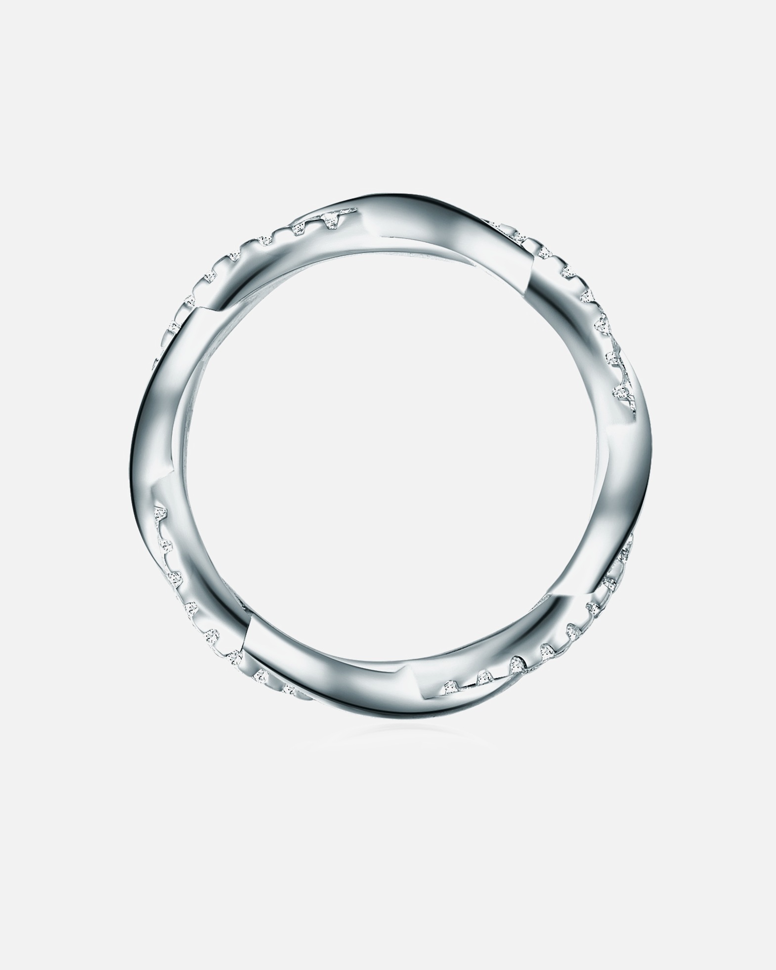 Bague for FemmeTrilaniBague en argent Argent sterling Oxyde de zirconium (CZ) en Argent50