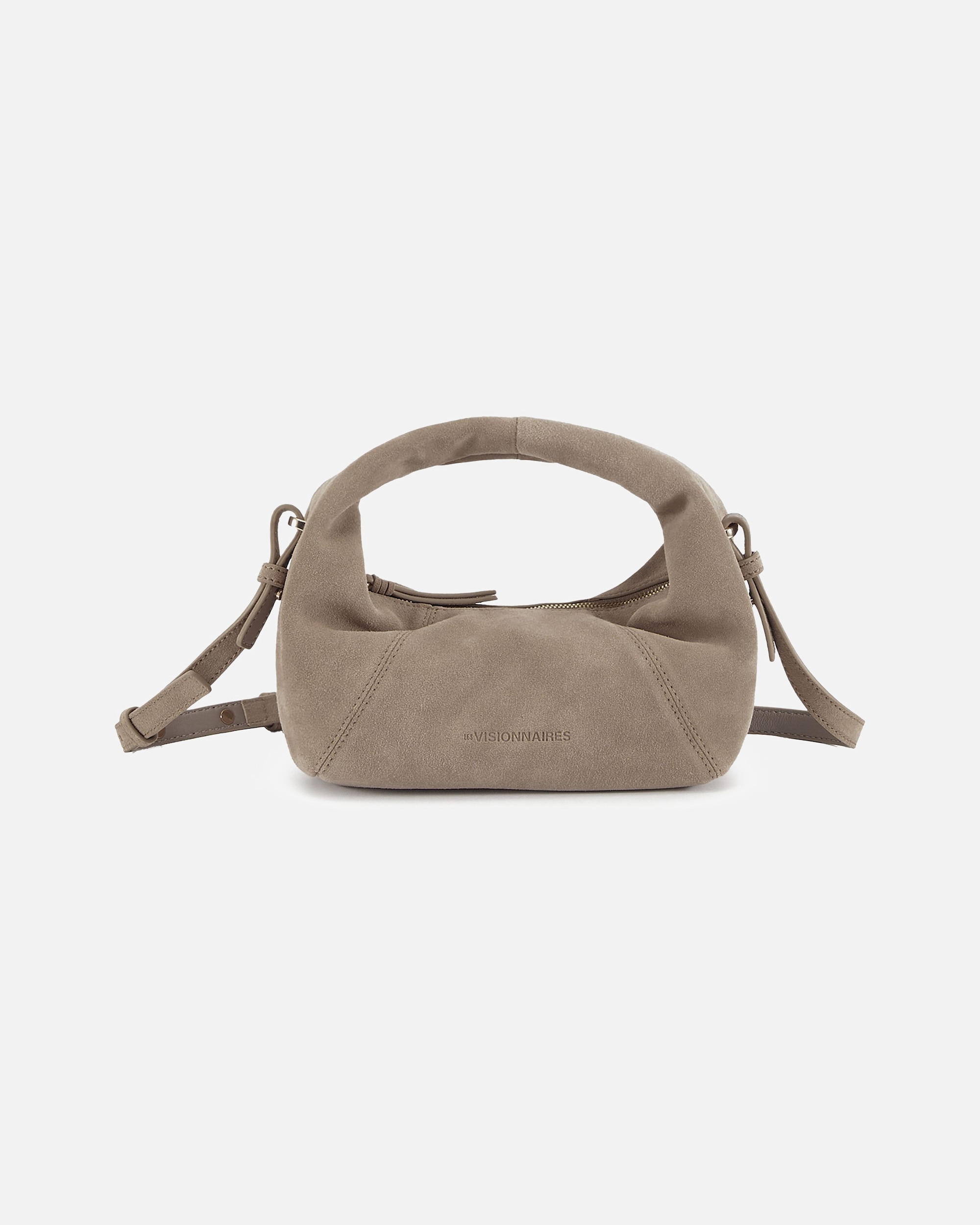 Umhängetasche für Weiblich LES VISIONNAIRES Default Brand Line Greta Mini Icon Henkeltasche mushroom