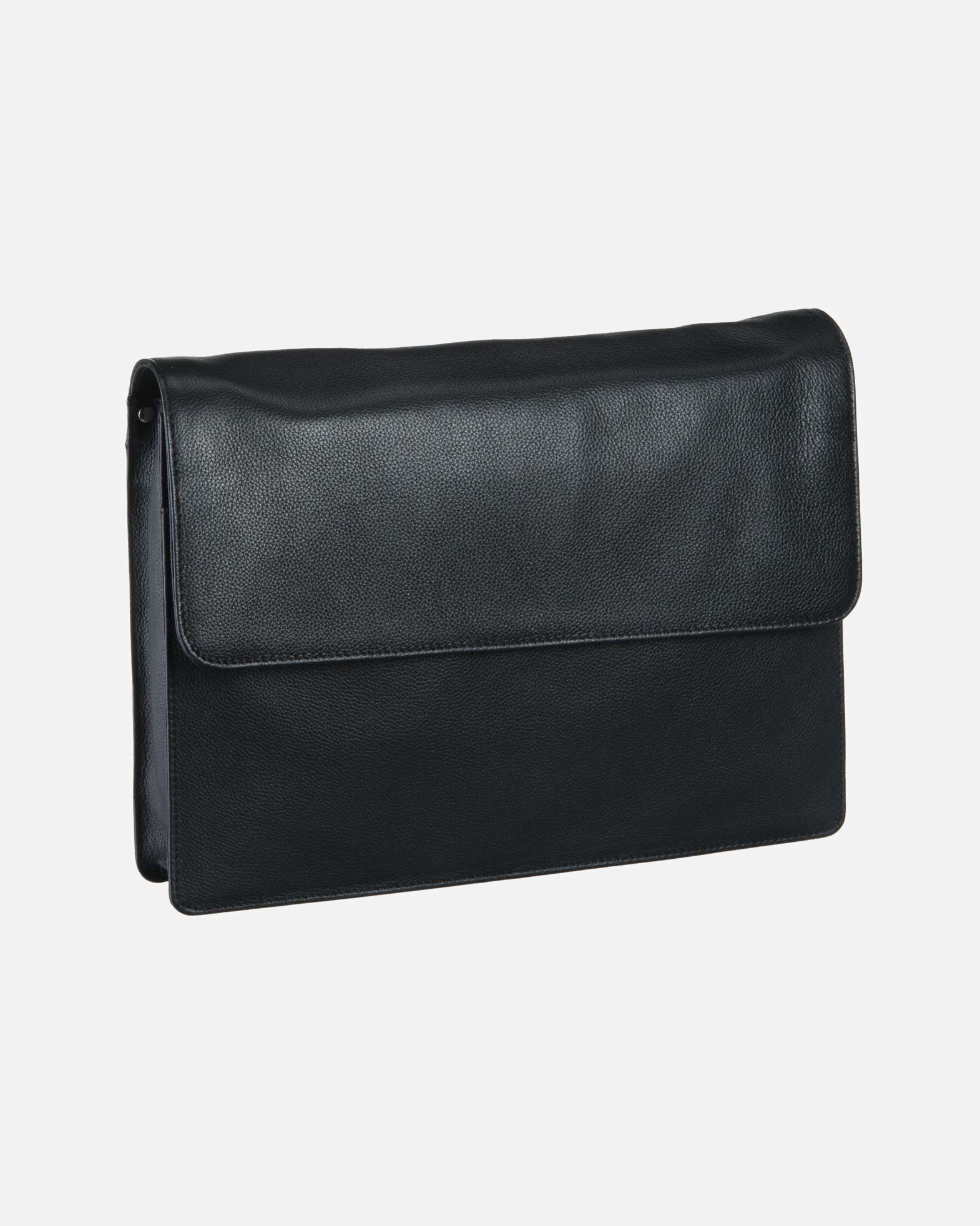 Laptoptasche für Männlich Leonhard Heyden Berlin Aktentasche Leder 36 cm Laptopfach schwarz