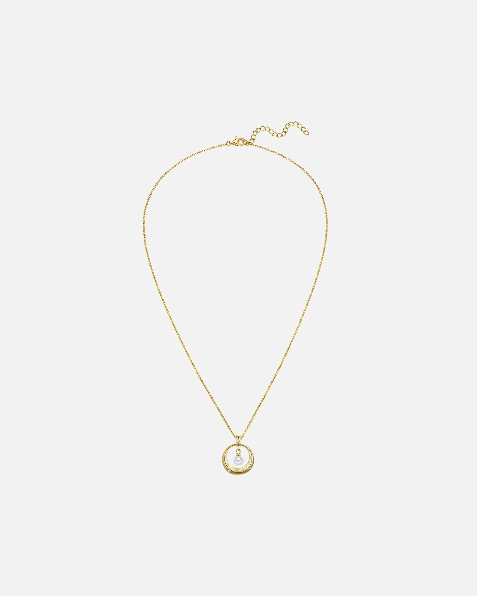 Collier for FemmeRafaela DonataChaîne en Argent sterling en Or jaune42,0 cm Basiskette + 5,0 cm Verlängerung