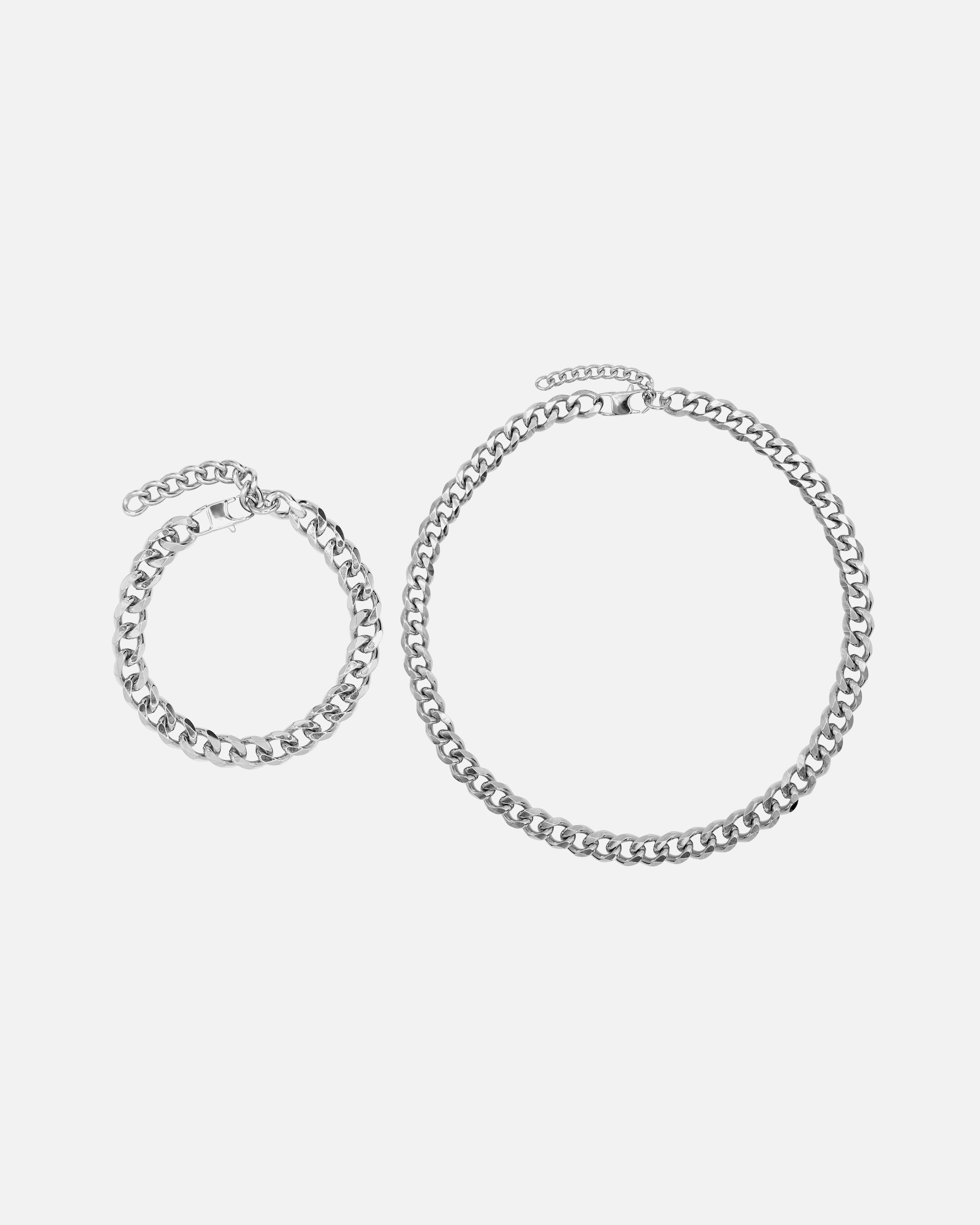 Collier for HommeSet de bijoux JakeSilberfarben