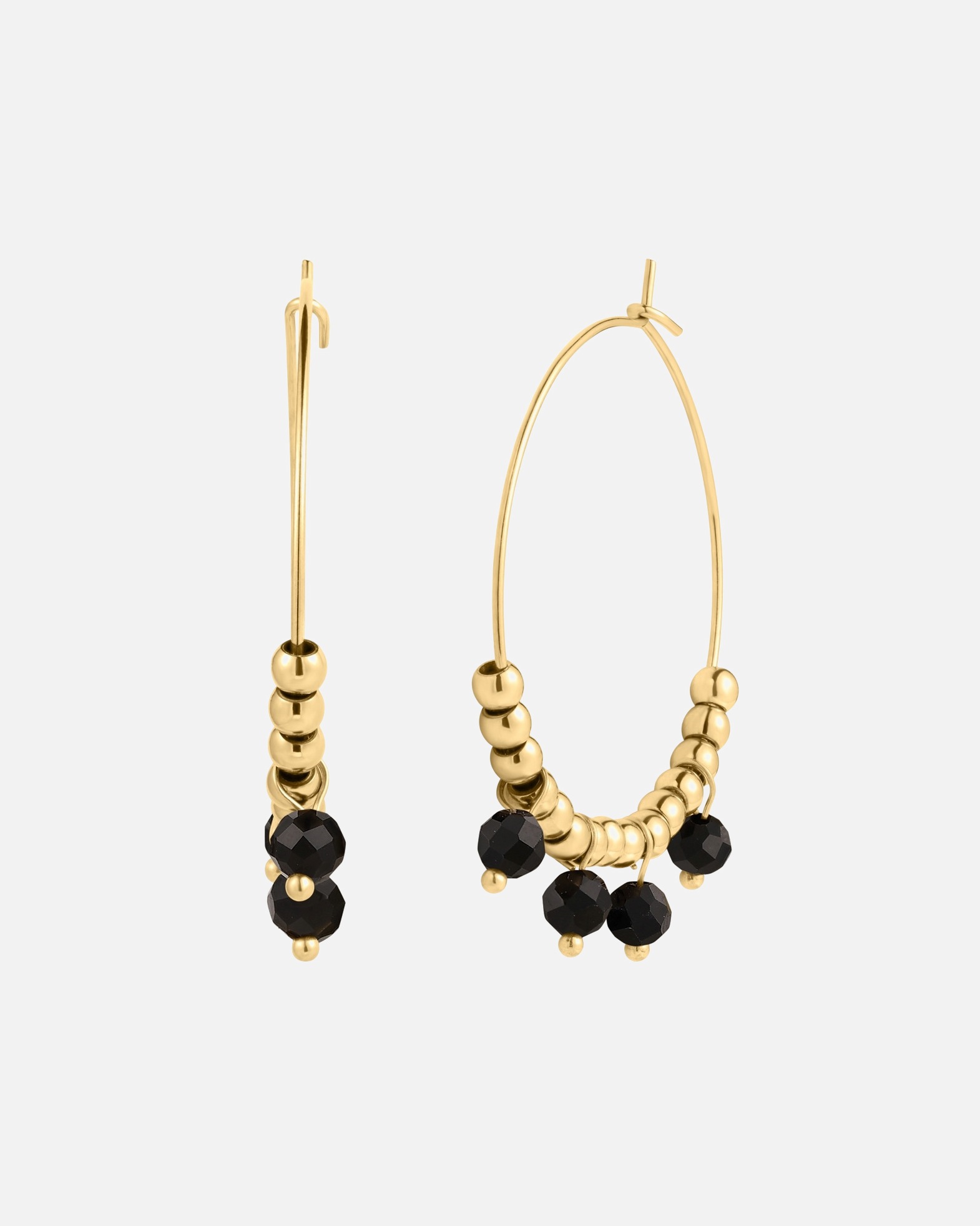 Créoles for FemmeEASTSIDEBoucles d´oreilles en Acier inoxydable en Or jaune37,1 mm