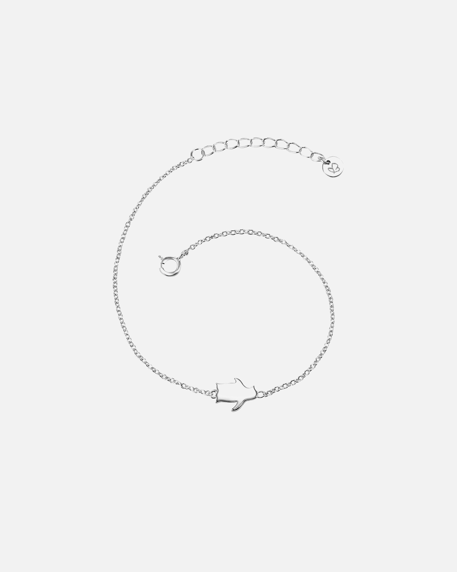 Bracelet for FemmeGlanzstücke MünchenBracelet en argent Pingouin Argent sterling en Argent17,0 cm Basislänge + 3,0 cm Verlängerung