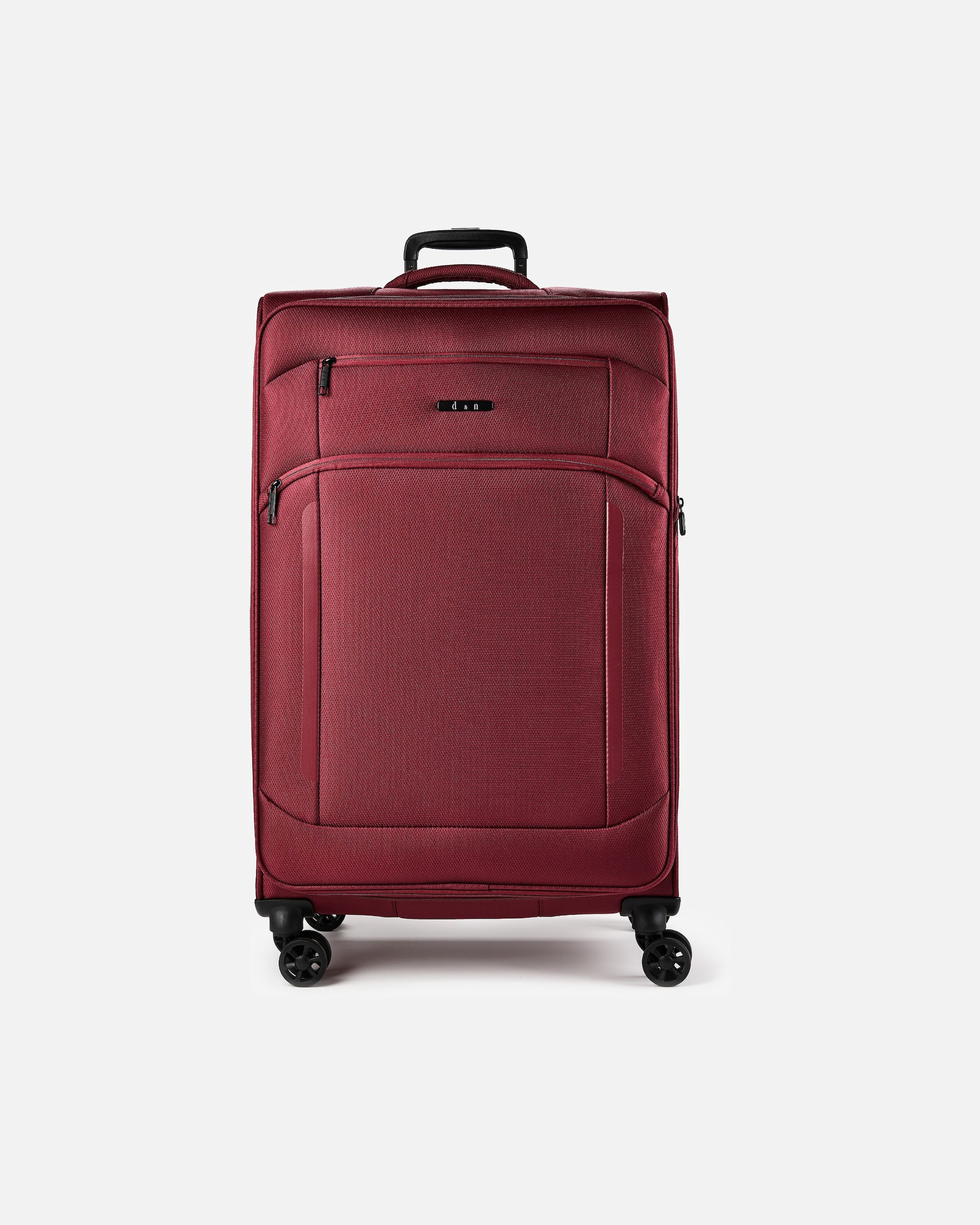 Valise trolley for Hommed & nTravel Line 9804 4 roues Valise cabine L 78 cm avec soufflet d'extensiondark red
