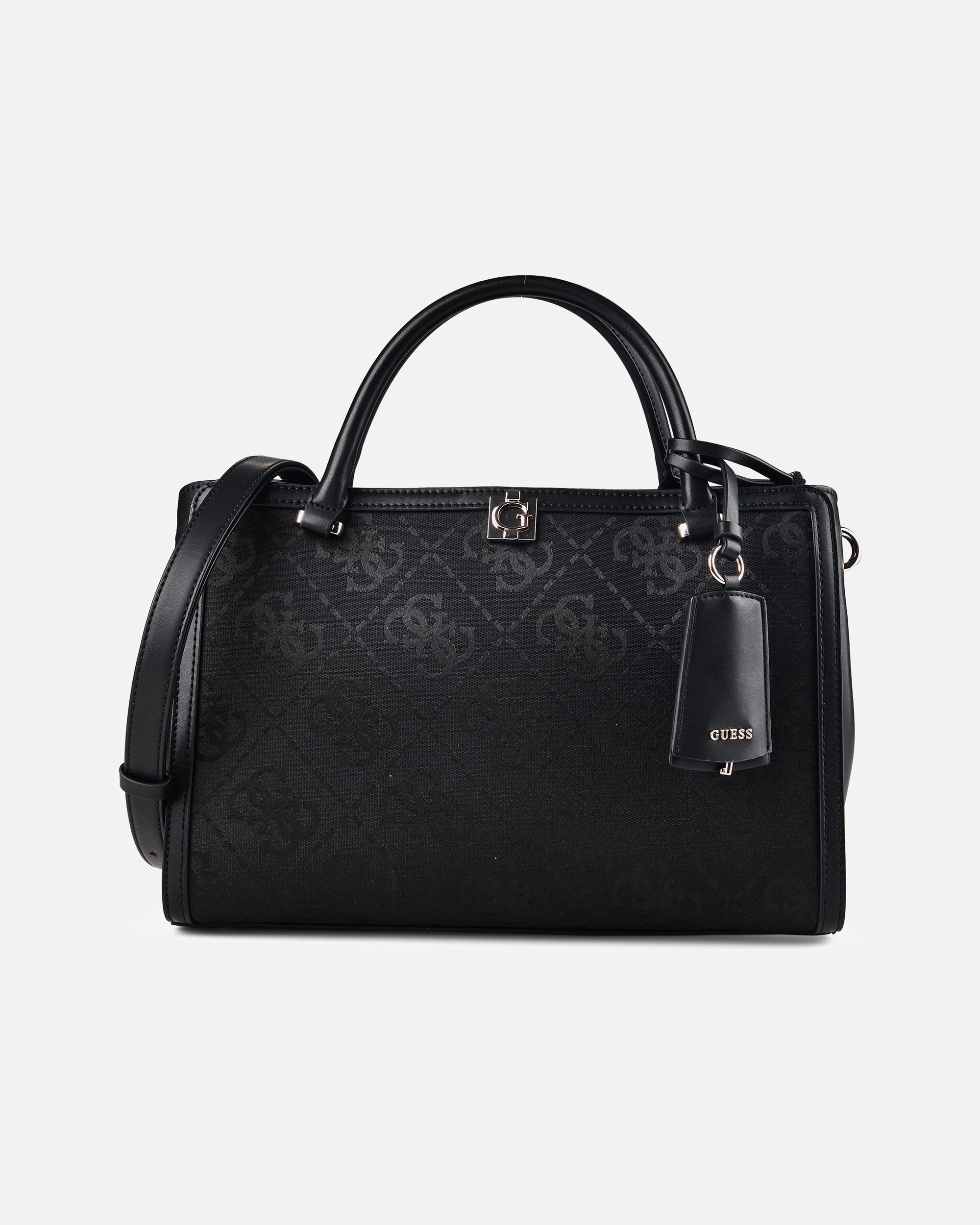 Tasche für Weiblich Guess Audrey Henkeltasche black logo
