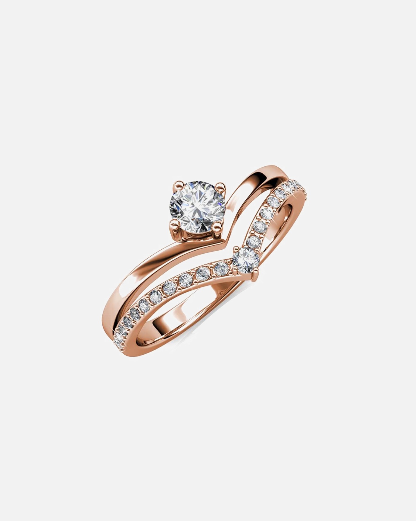 Ring für Weiblich MYC-Paris Zinnia-Ring Roségold - 56