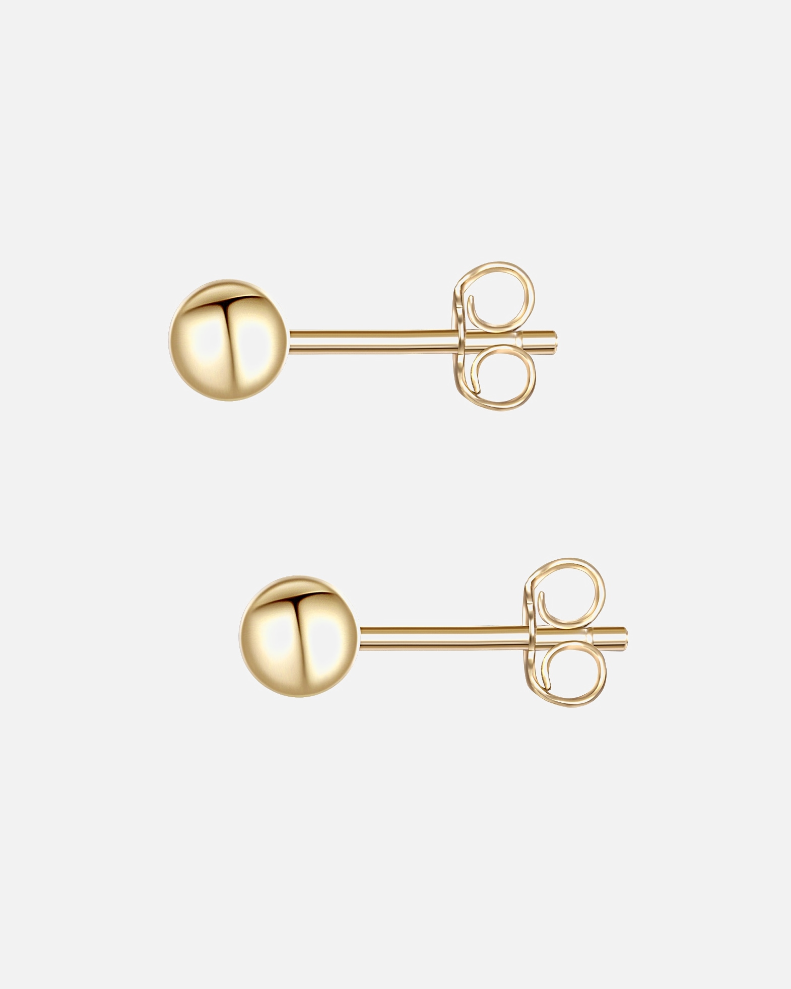 Boucle d'oreilles for FemmeGlanzstücke MünchenPuces d'oreilles en argent Argent sterling en Or rose4,0 mm