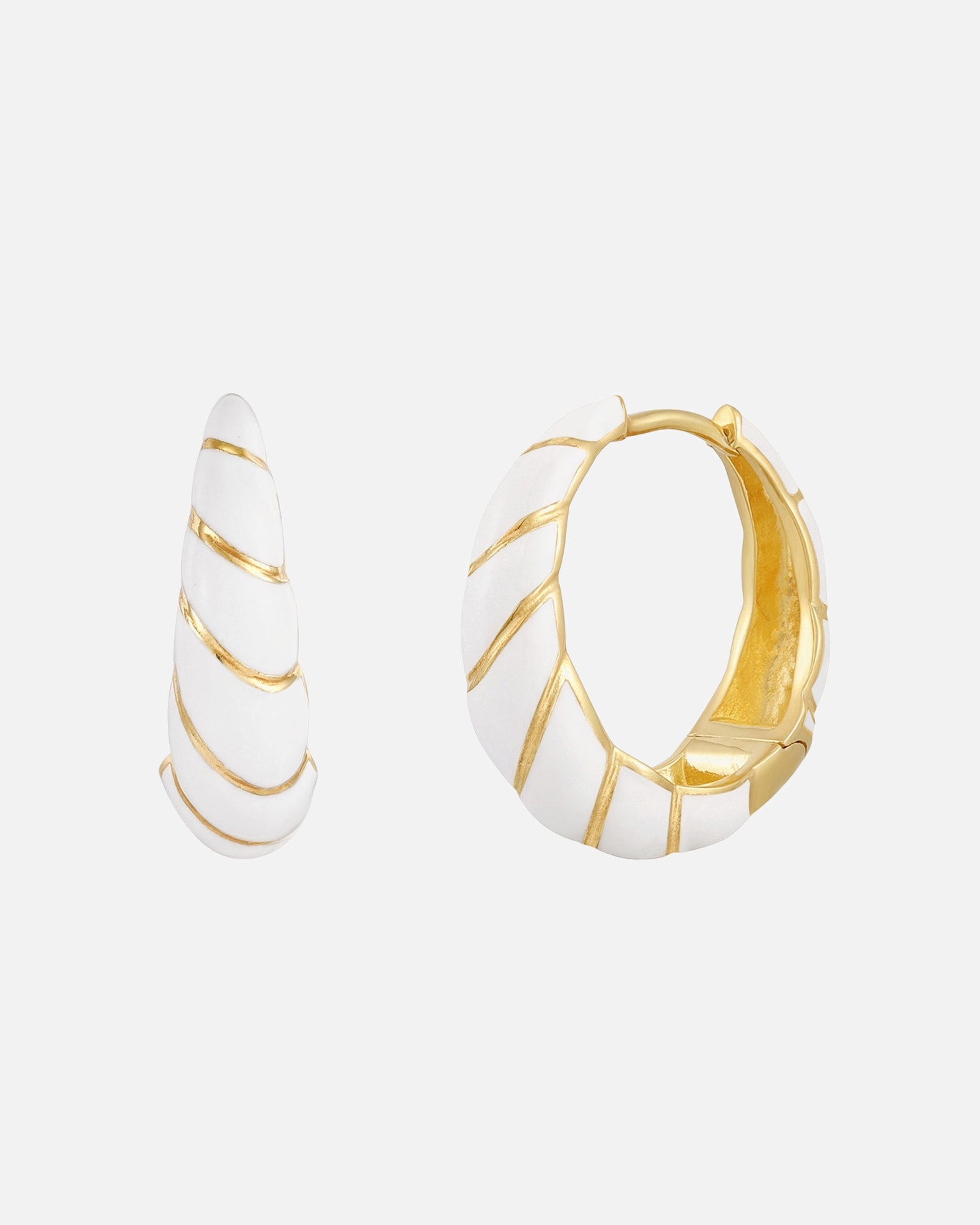 Créoles for FemmeBoucles d´oreilles Argent sterling en Or jaune20,6 mm