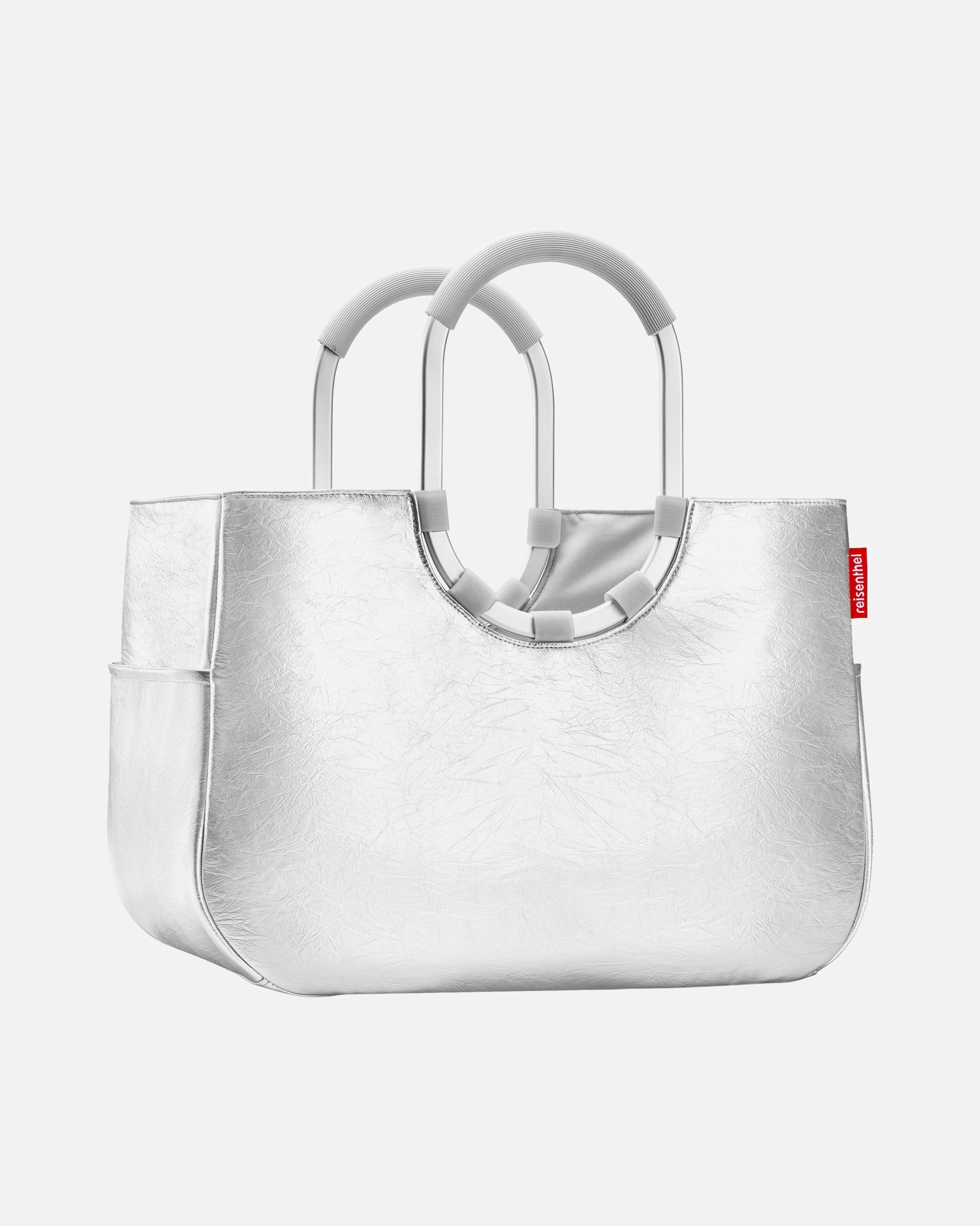 Shopper für Weiblich Reisenthel Loopshopper Shopper silver crackle