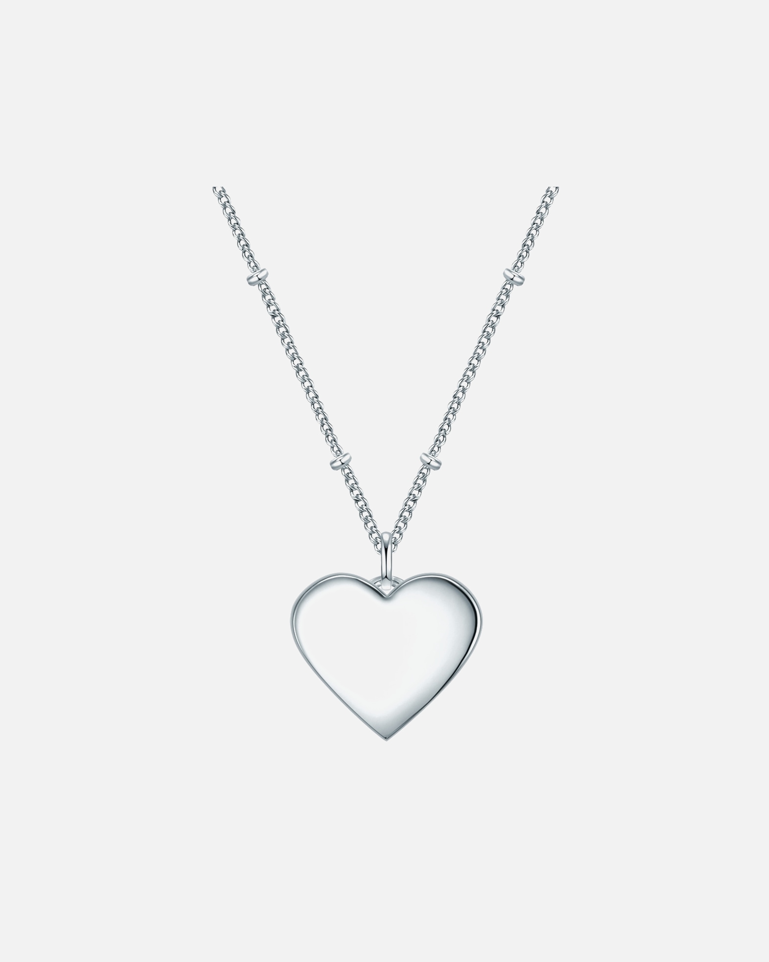 Collier for FemmeEASTSIDECollier en acier inoxydé Coeur Acier inoxydable en Or rose40,0 cm Basiskette + 5,0 cm Verlängerung