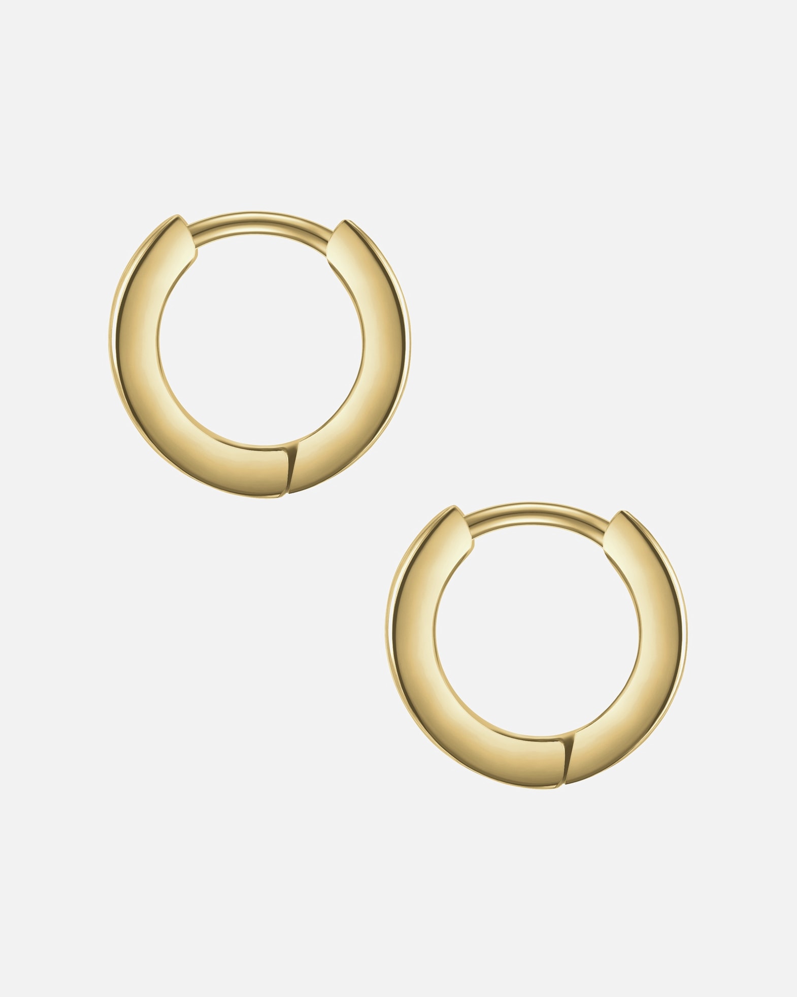 Créoles for HommeTrue RebelsBoucles d´oreilles en Acier inoxydable en Or jaune12,7 mm